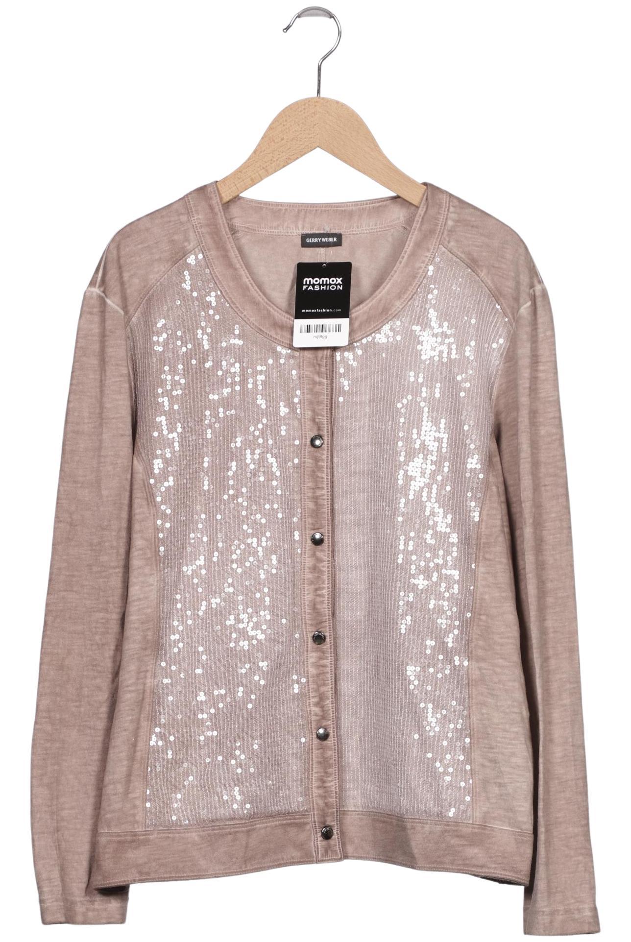 

Gerry Weber Damen Strickjacke, beige, Gr. 42