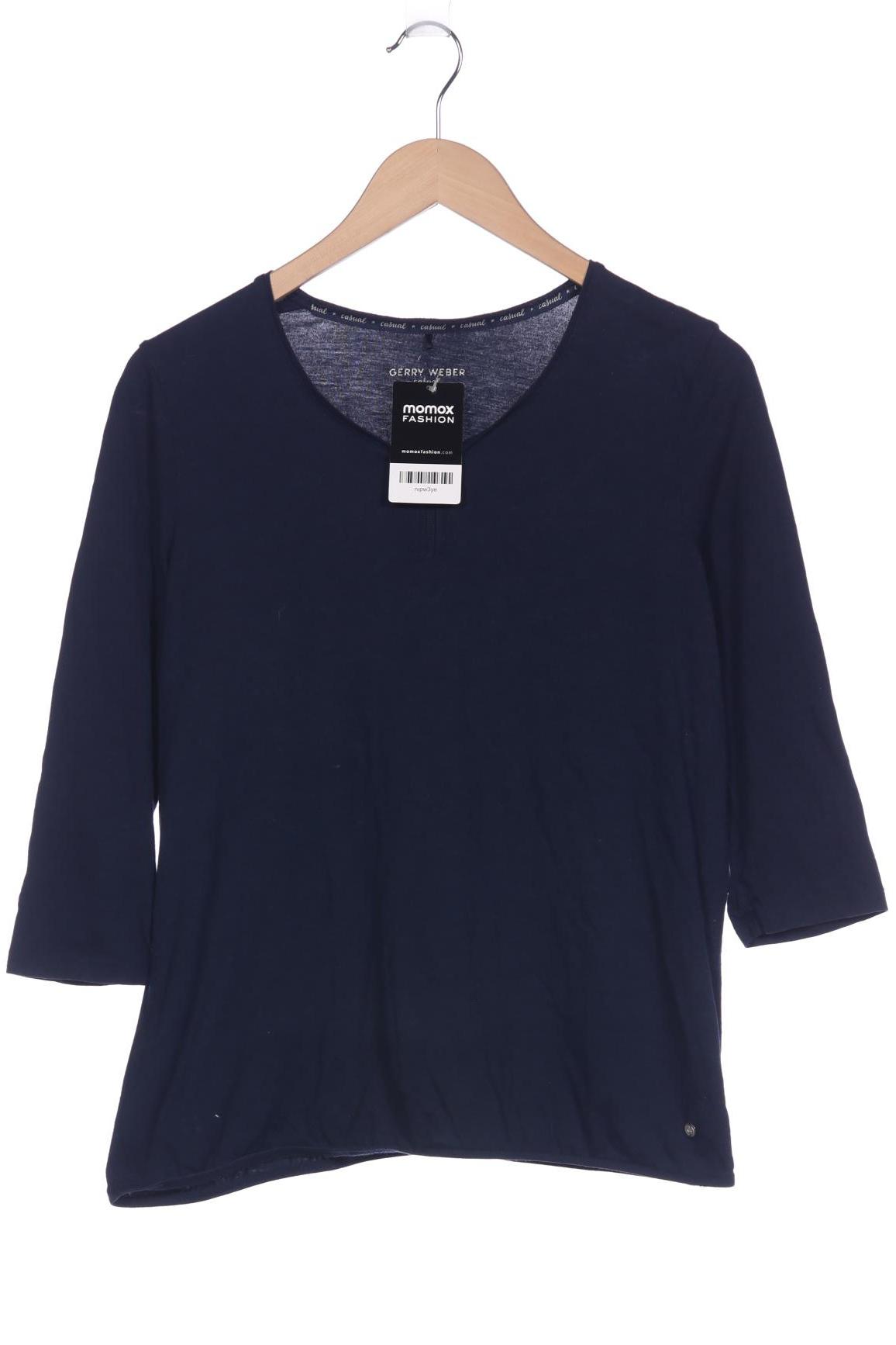 

Gerry Weber Damen Langarmshirt, marineblau, Gr. 40