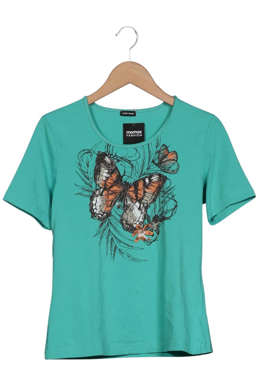 

Gerry Weber Damen T-Shirt, türkis, Gr. 38