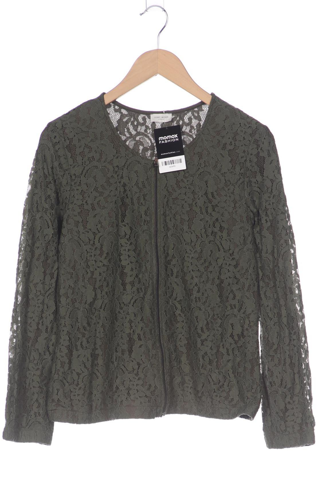 

Gerry Weber Damen Strickjacke, grün, Gr. 40