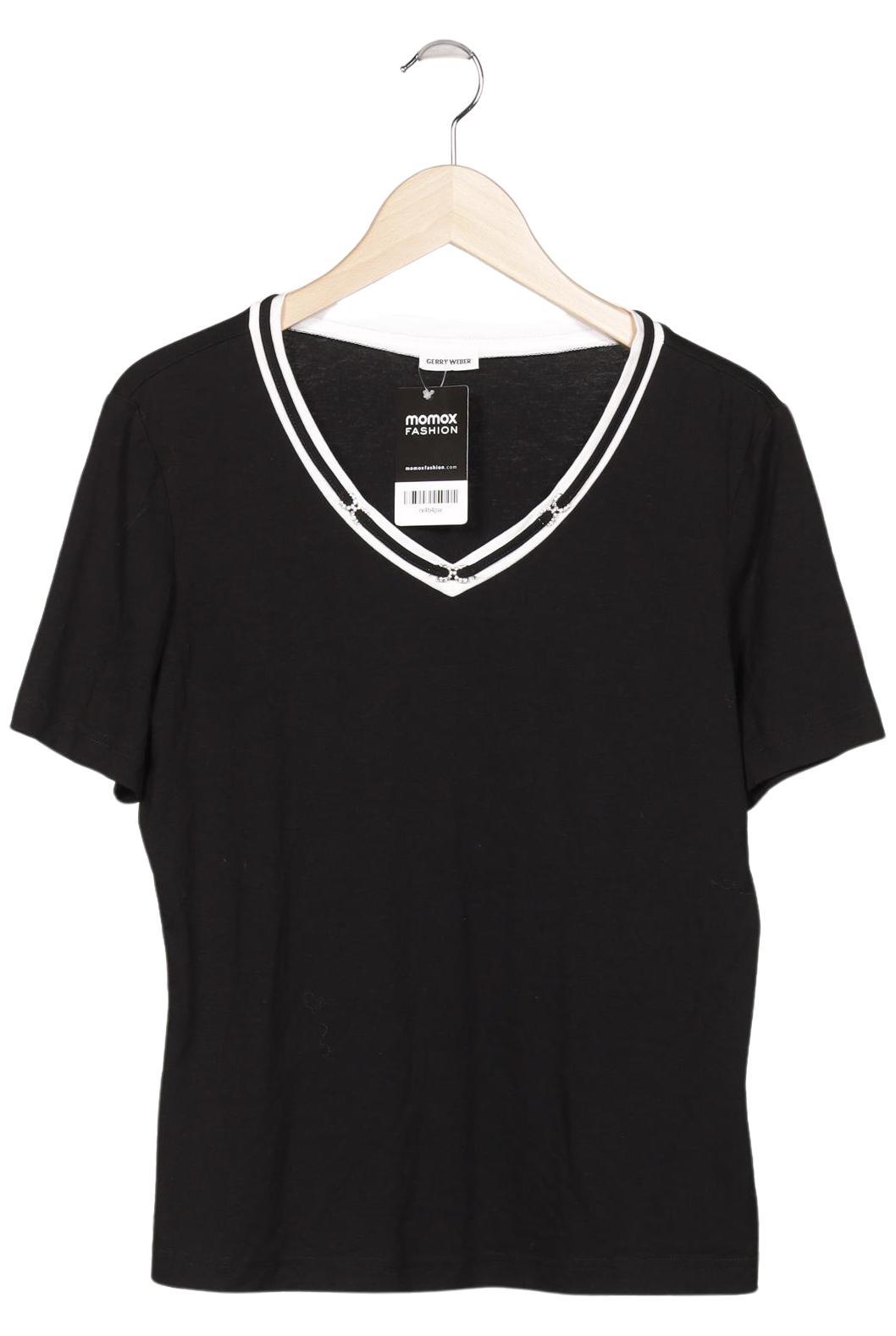 

Gerry Weber Damen T-Shirt, schwarz, Gr. 40