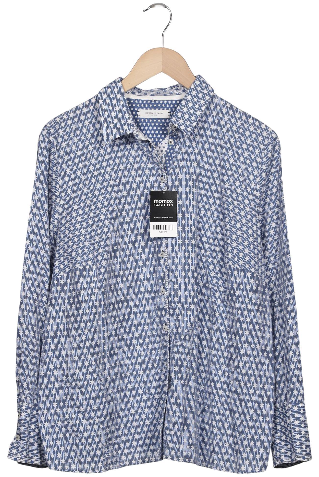

Gerry Weber Damen Bluse, blau, Gr. 46