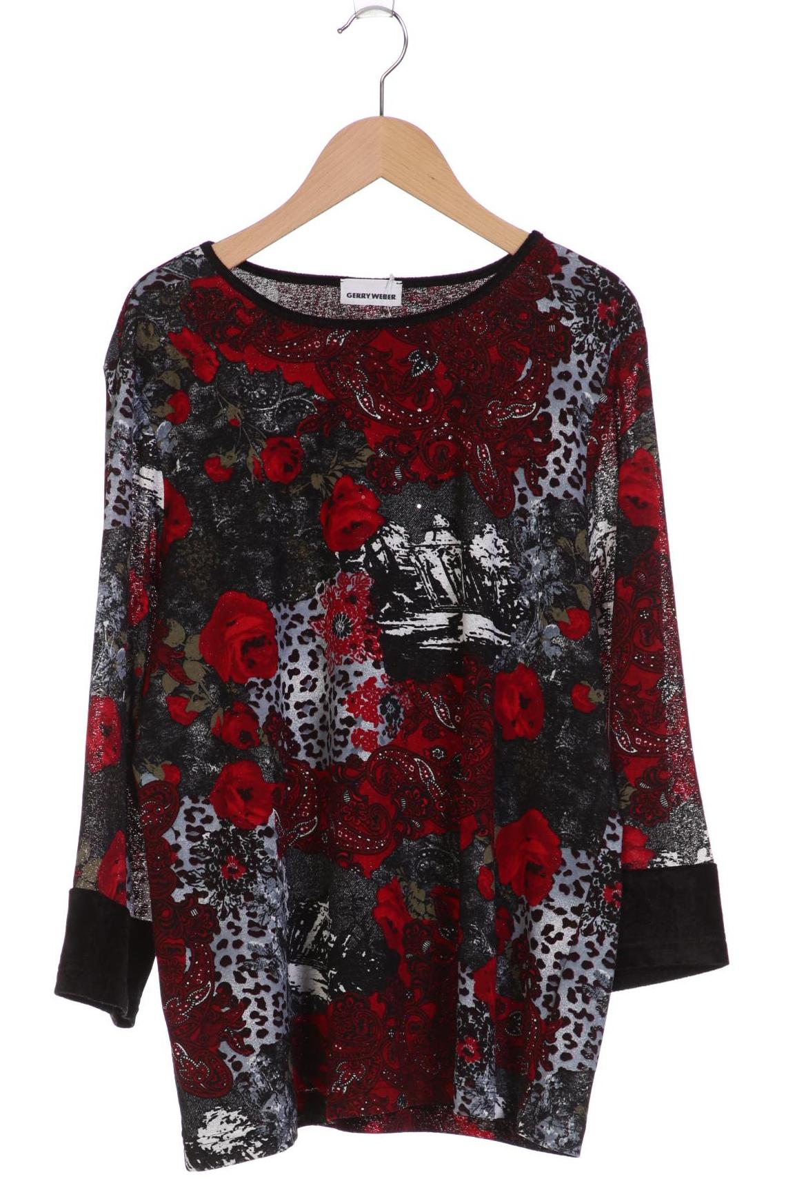 

Gerry Weber Damen Langarmshirt, rot, Gr. 46