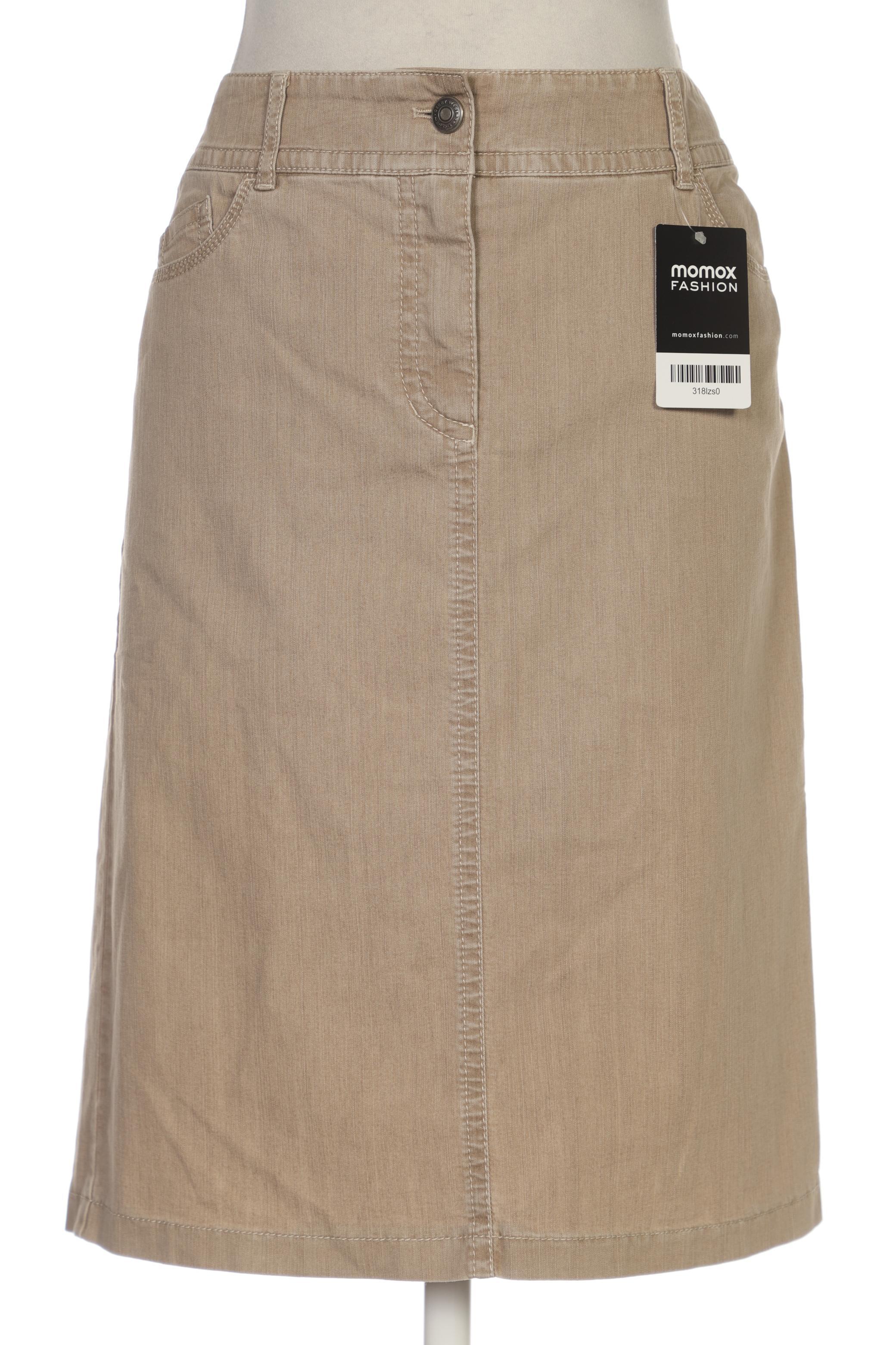 

Gerry Weber Damen Rock, beige, Gr. 40