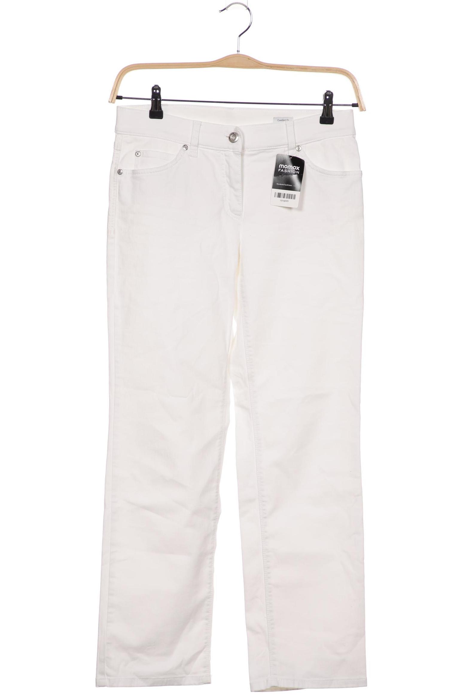 

Gerry Weber Damen Jeans, weiß, Gr. 30