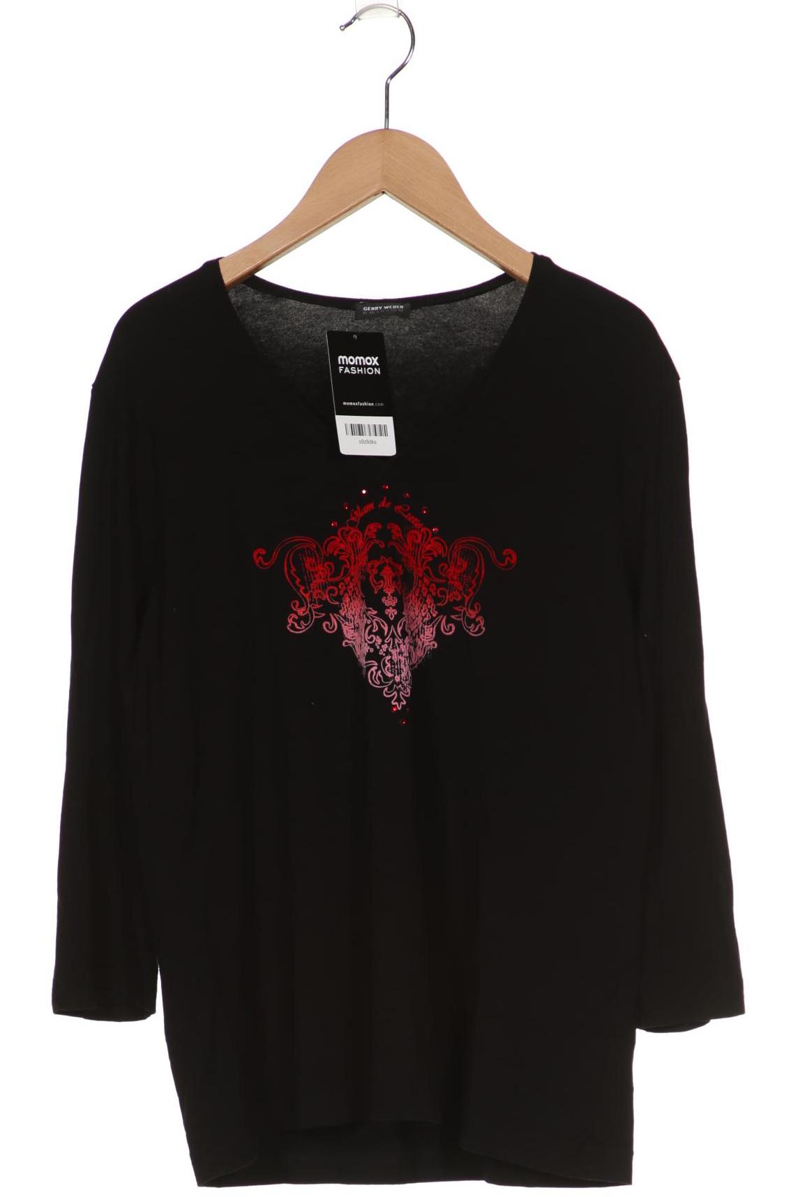 

Gerry Weber Damen Langarmshirt, schwarz, Gr. 42
