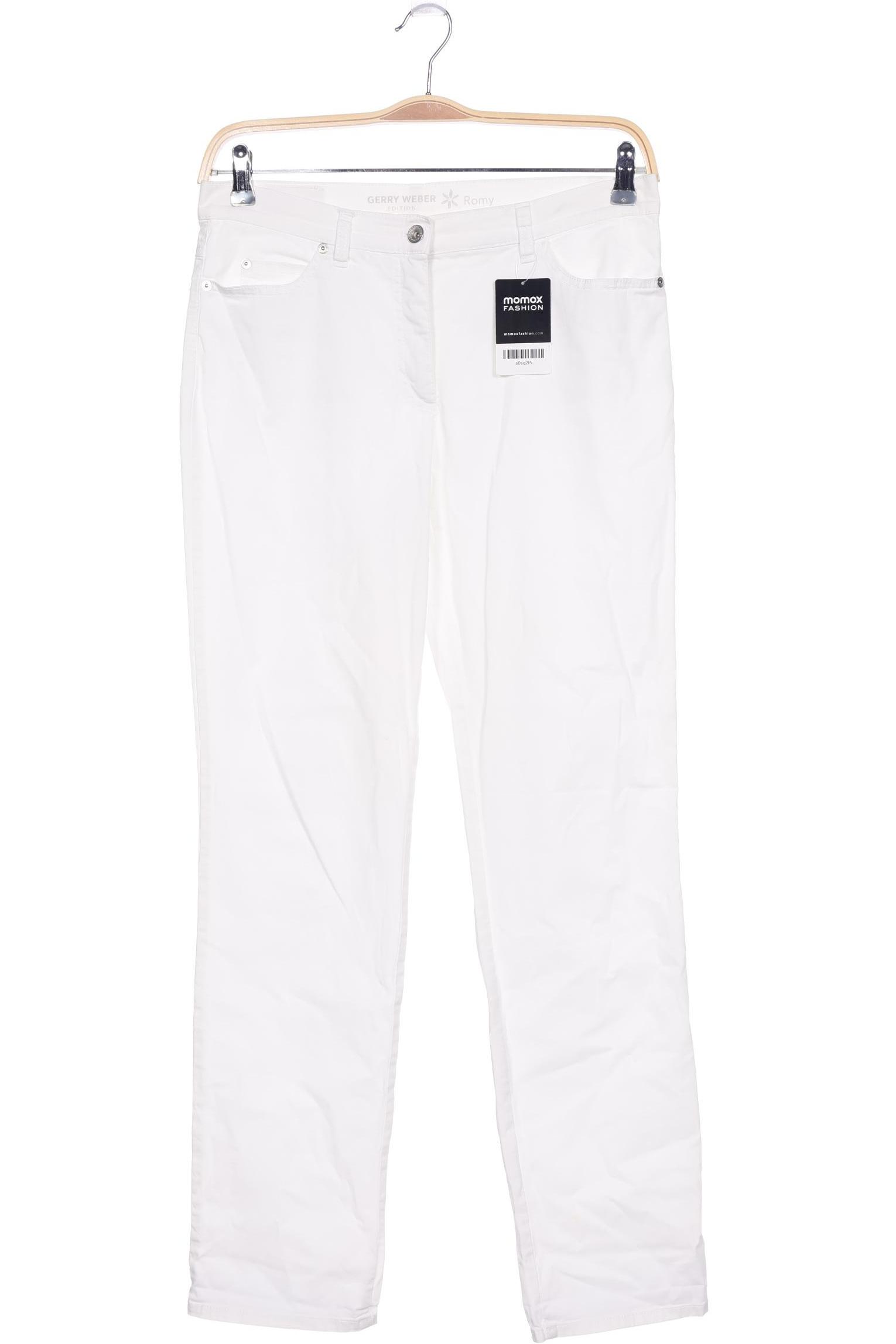 

Gerry Weber Damen Stoffhose, weiß, Gr. 31