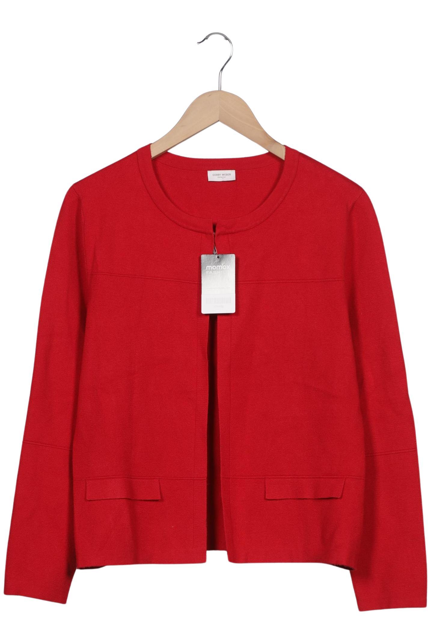 

Gerry Weber Damen Strickjacke, rot, Gr. 44