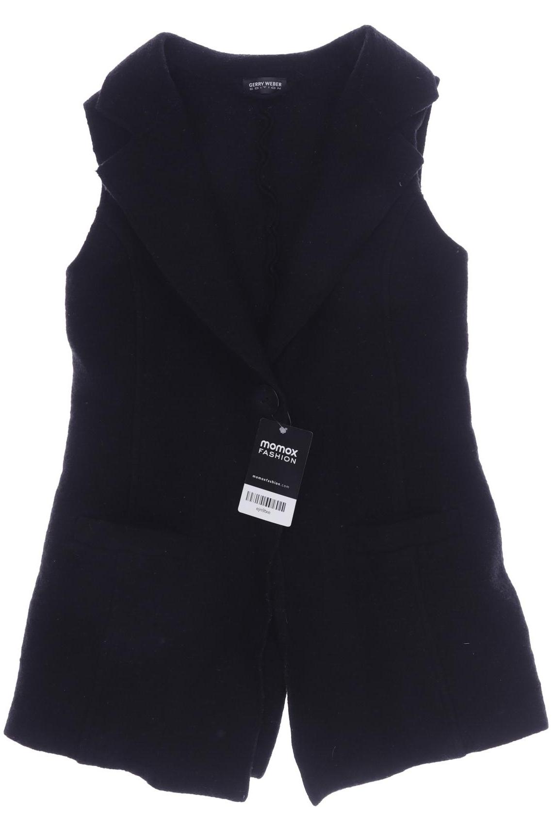 

Gerry Weber Damen Weste, schwarz, Gr. 30
