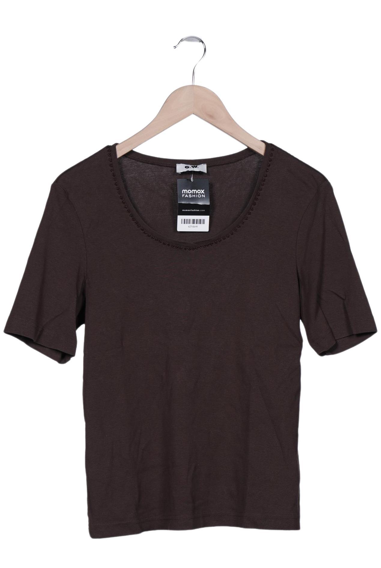 

Gerry Weber Damen T-Shirt, braun, Gr. 42