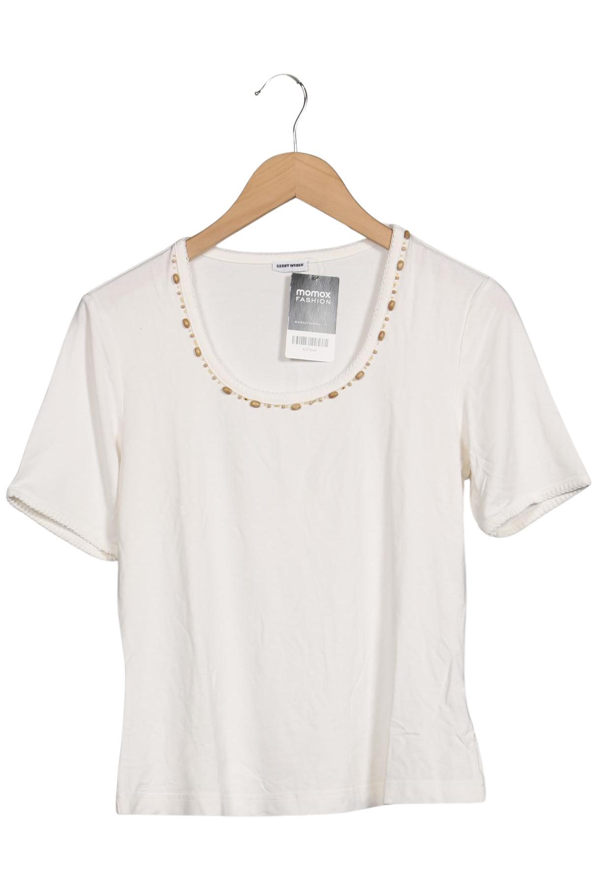 

Gerry Weber Damen T-Shirt, weiß, Gr. 38