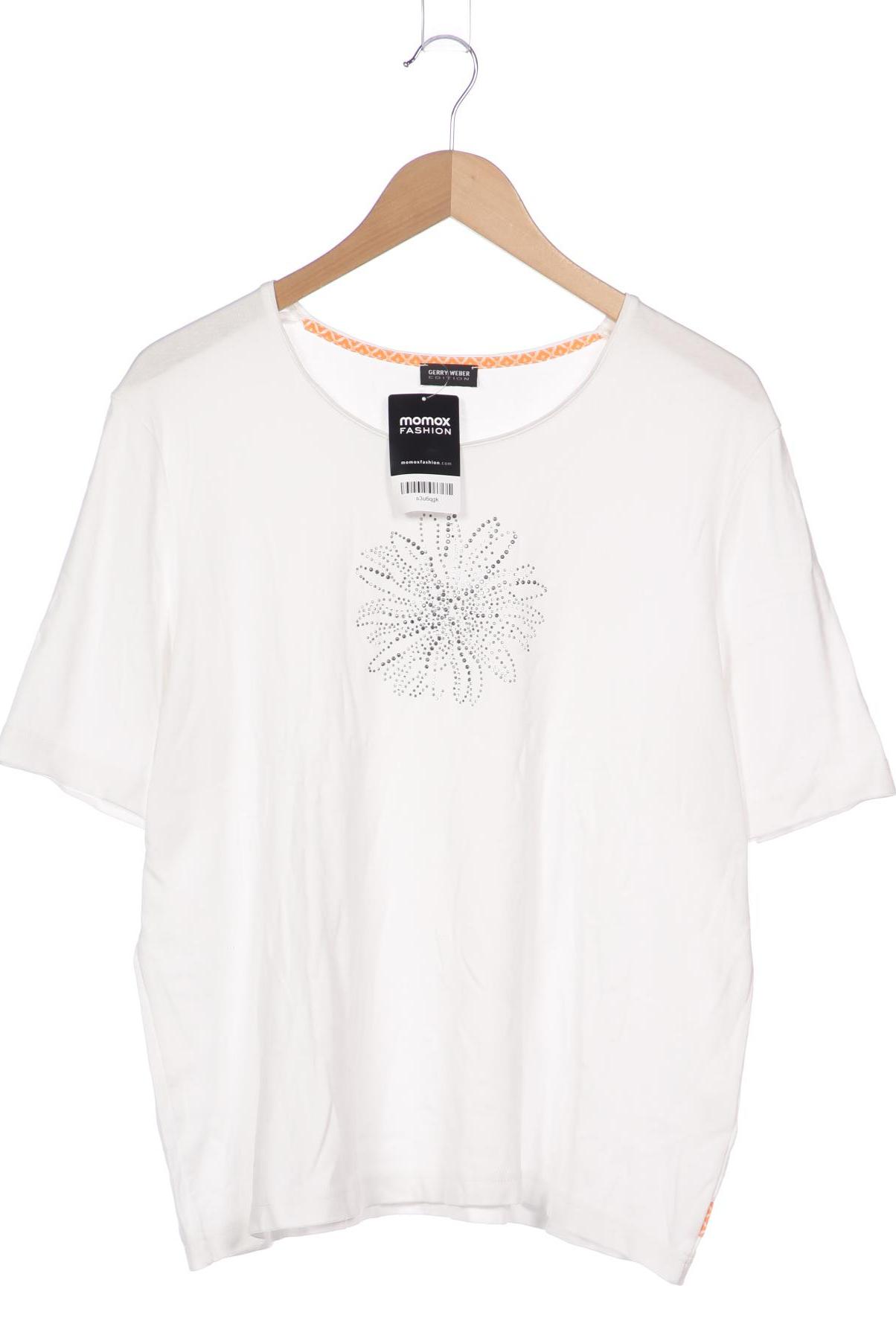 

Gerry Weber Damen T-Shirt, weiß, Gr. 48