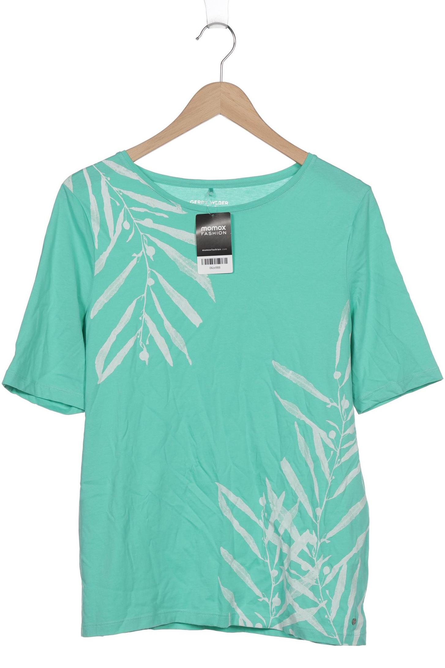 

Gerry Weber Damen T-Shirt, türkis, Gr. 44