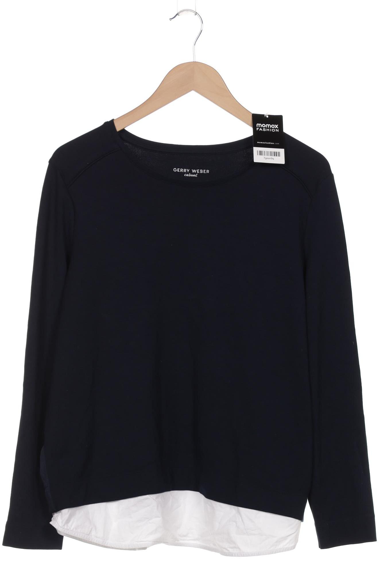 

Gerry Weber Damen Langarmshirt, marineblau, Gr. 46