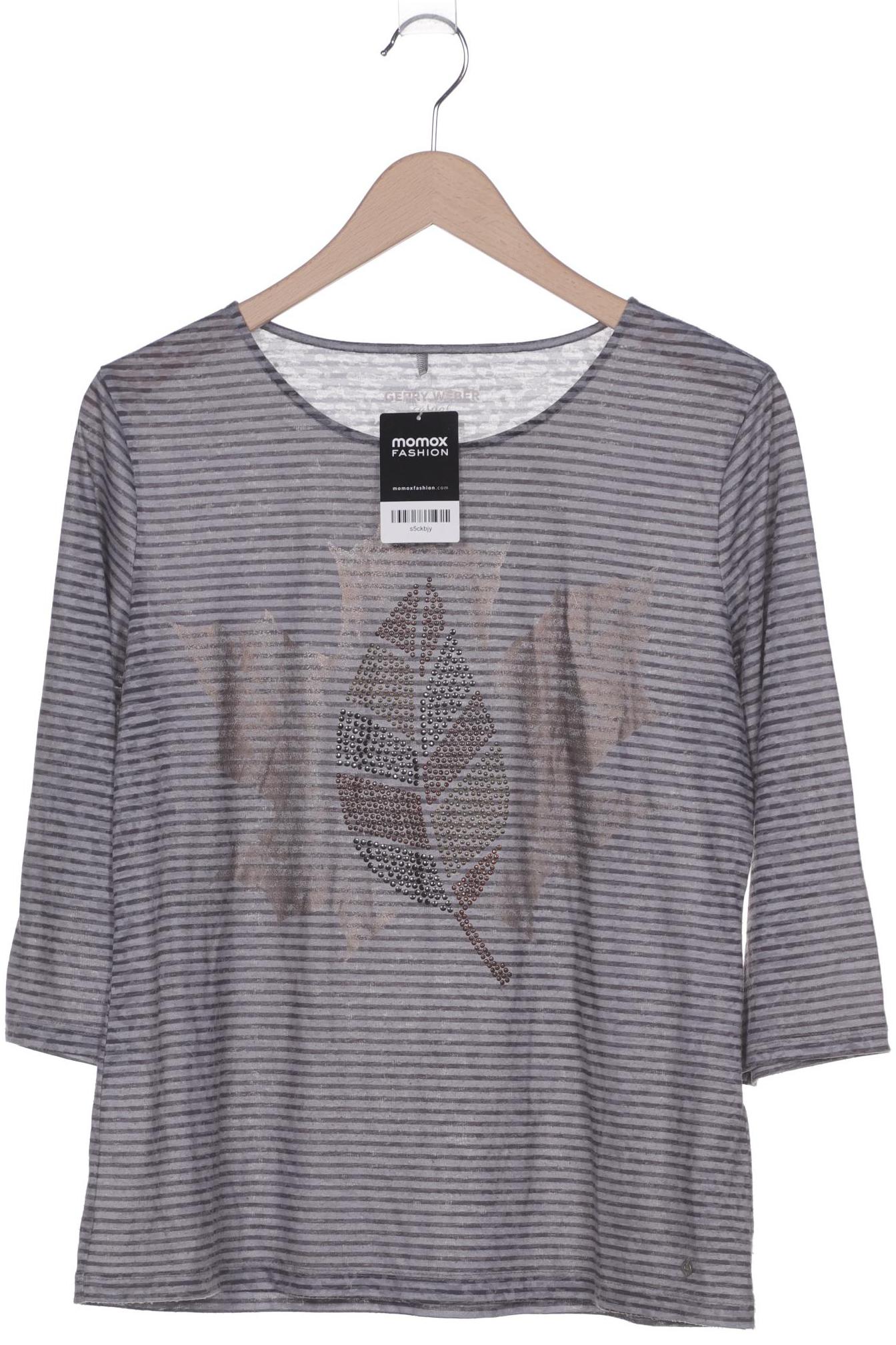

Gerry Weber Damen Langarmshirt, grau, Gr. 42