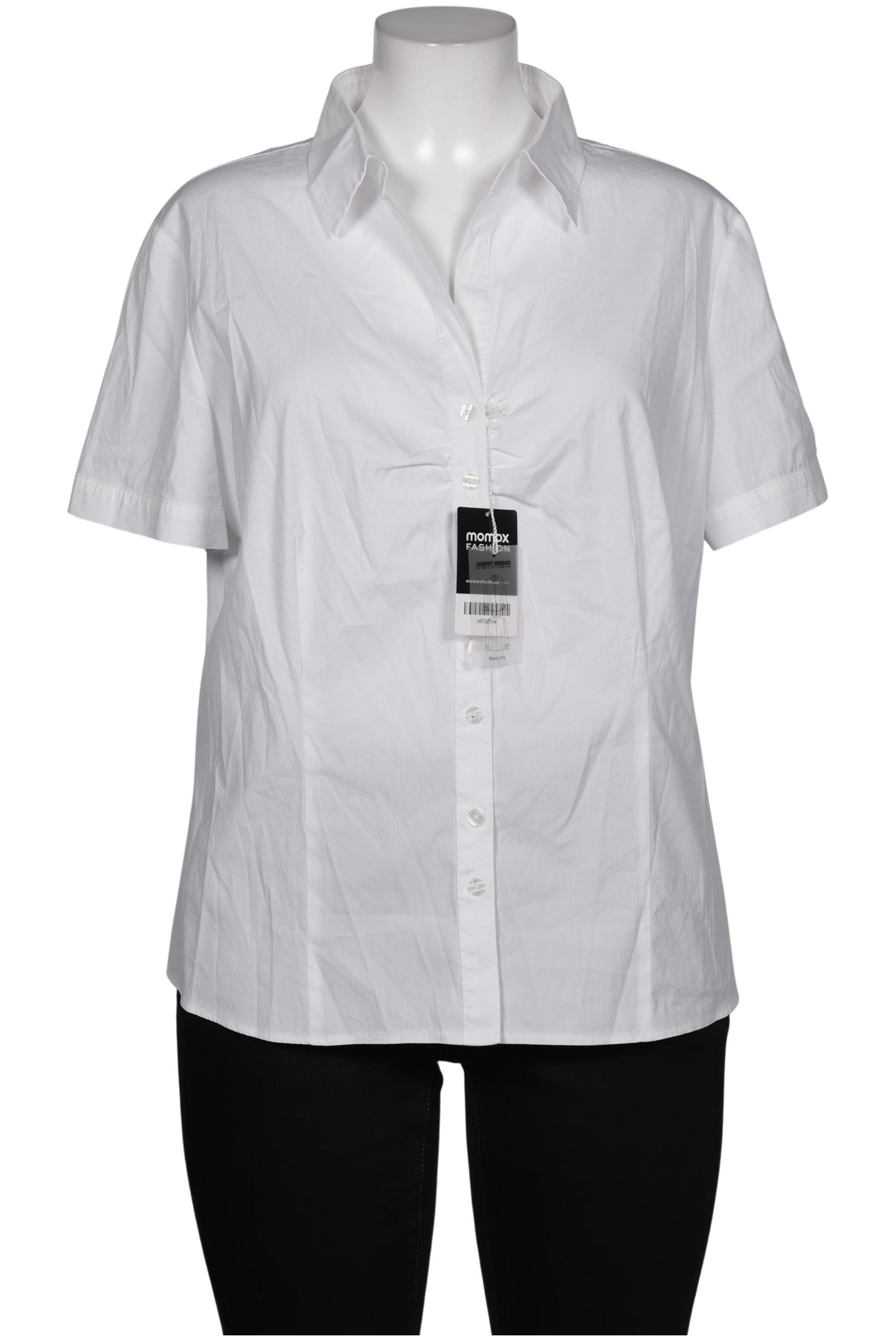 

Gerry Weber Damen Bluse, weiß, Gr. 46