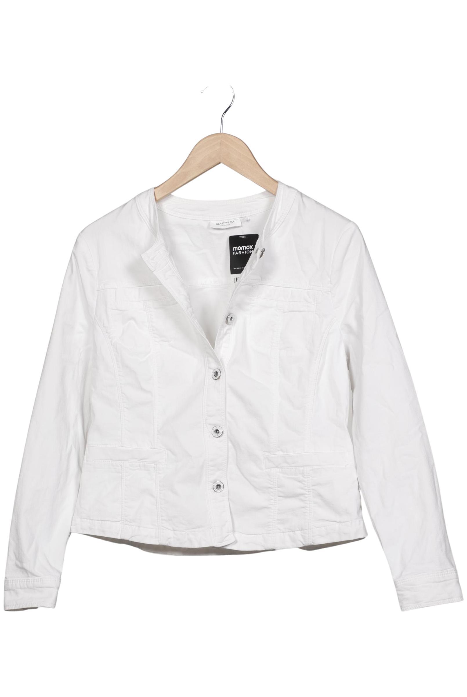 

Gerry Weber Damen Jacke, weiß, Gr. 42