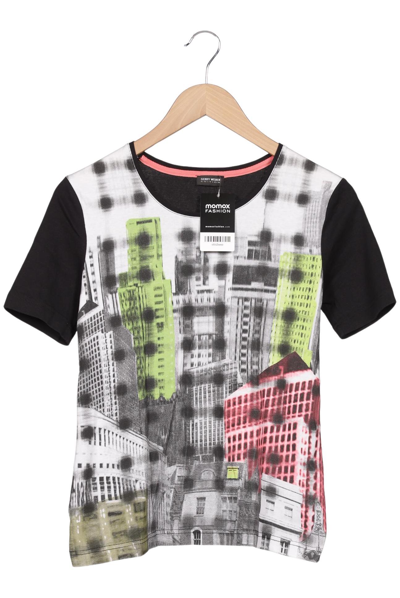 

Gerry Weber Damen T-Shirt, mehrfarbig, Gr. 38