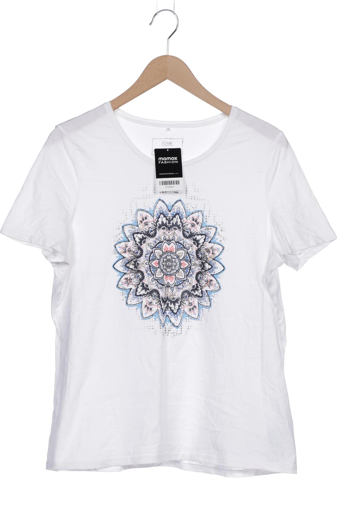 

Gerry Weber Damen T-Shirt, weiß, Gr. 44