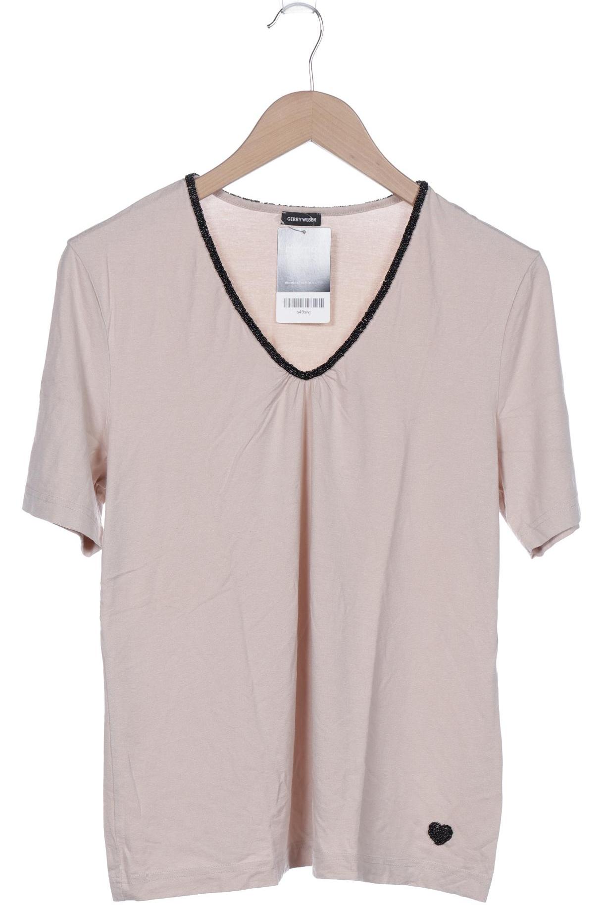 

Gerry Weber Damen T-Shirt, beige, Gr. 42