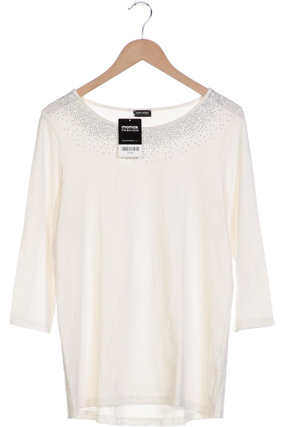 

Gerry Weber Damen Langarmshirt, weiß, Gr. 42