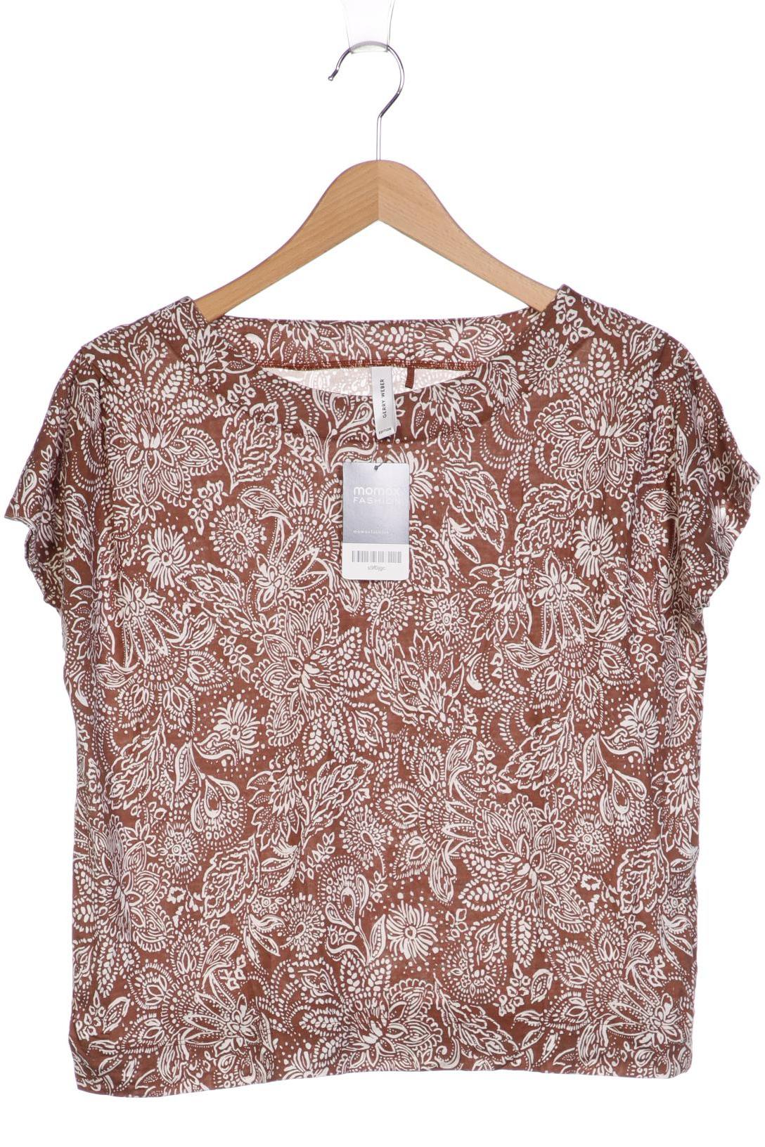 

Gerry Weber Damen T-Shirt, braun, Gr. 40