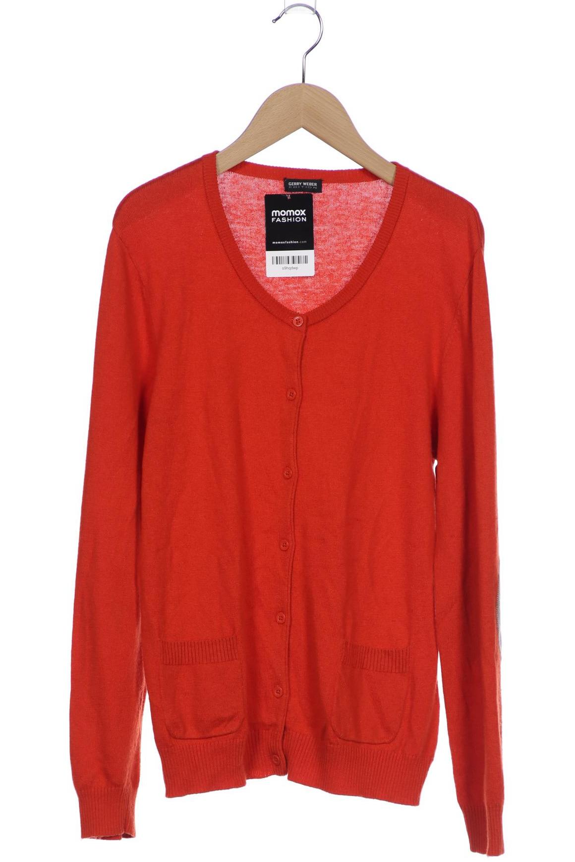 

Gerry Weber Damen Strickjacke, orange, Gr. 38