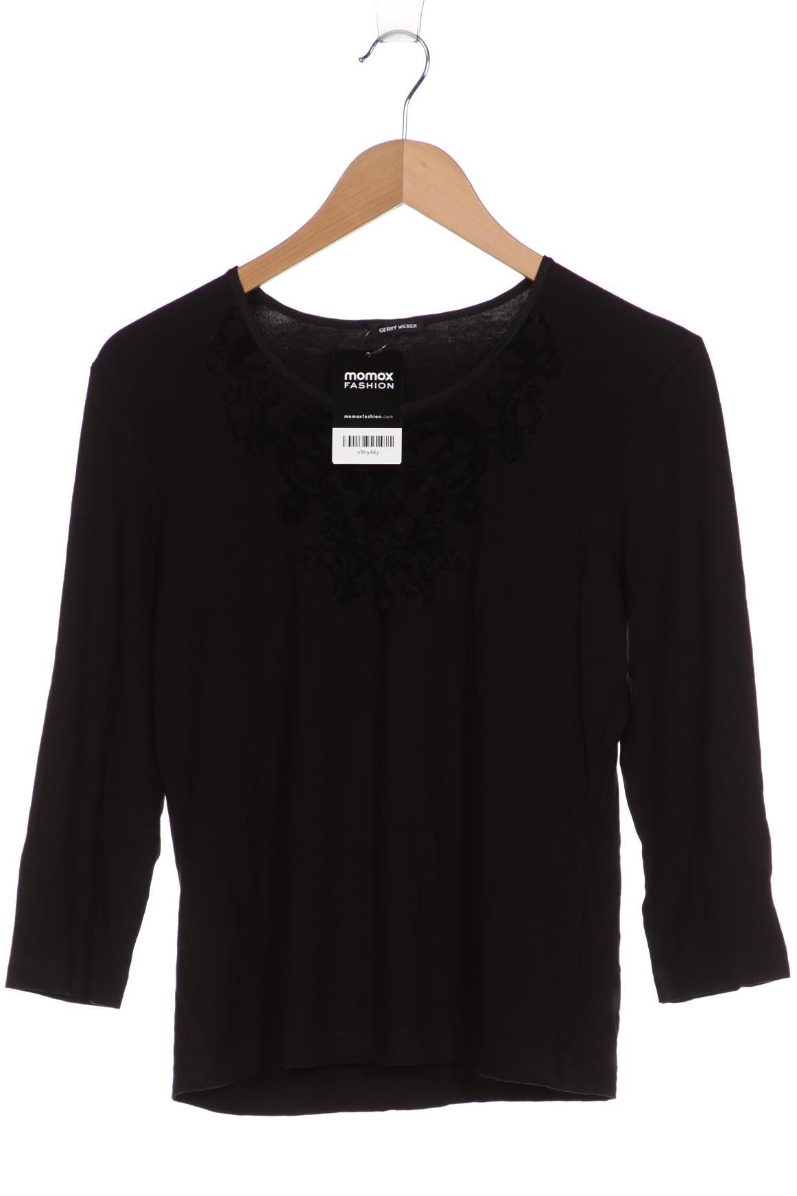 

Gerry Weber Damen Langarmshirt, schwarz, Gr. 38