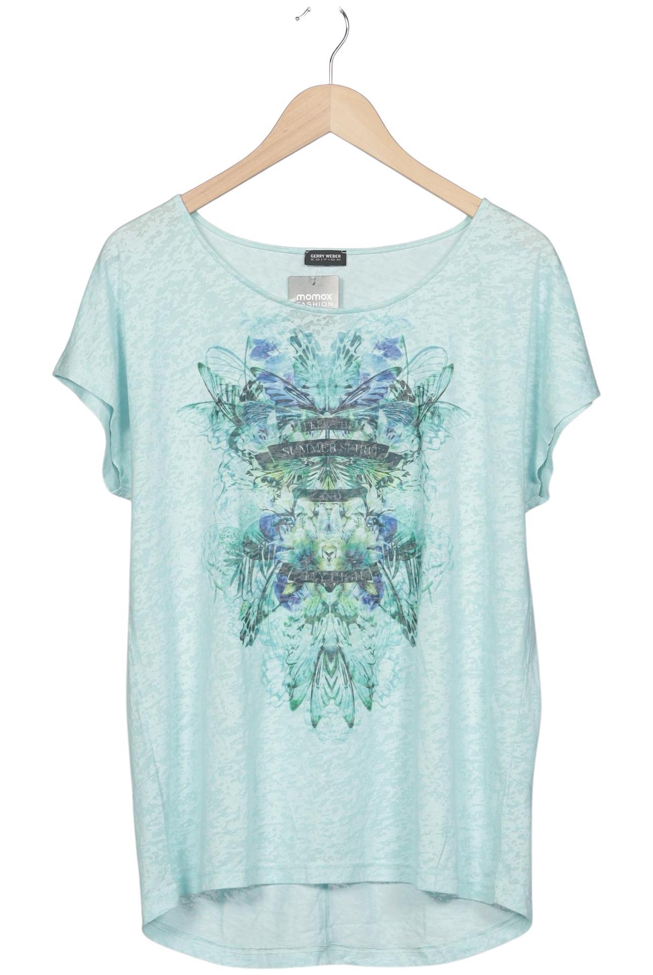 

Gerry Weber Damen T-Shirt, hellblau, Gr. 44