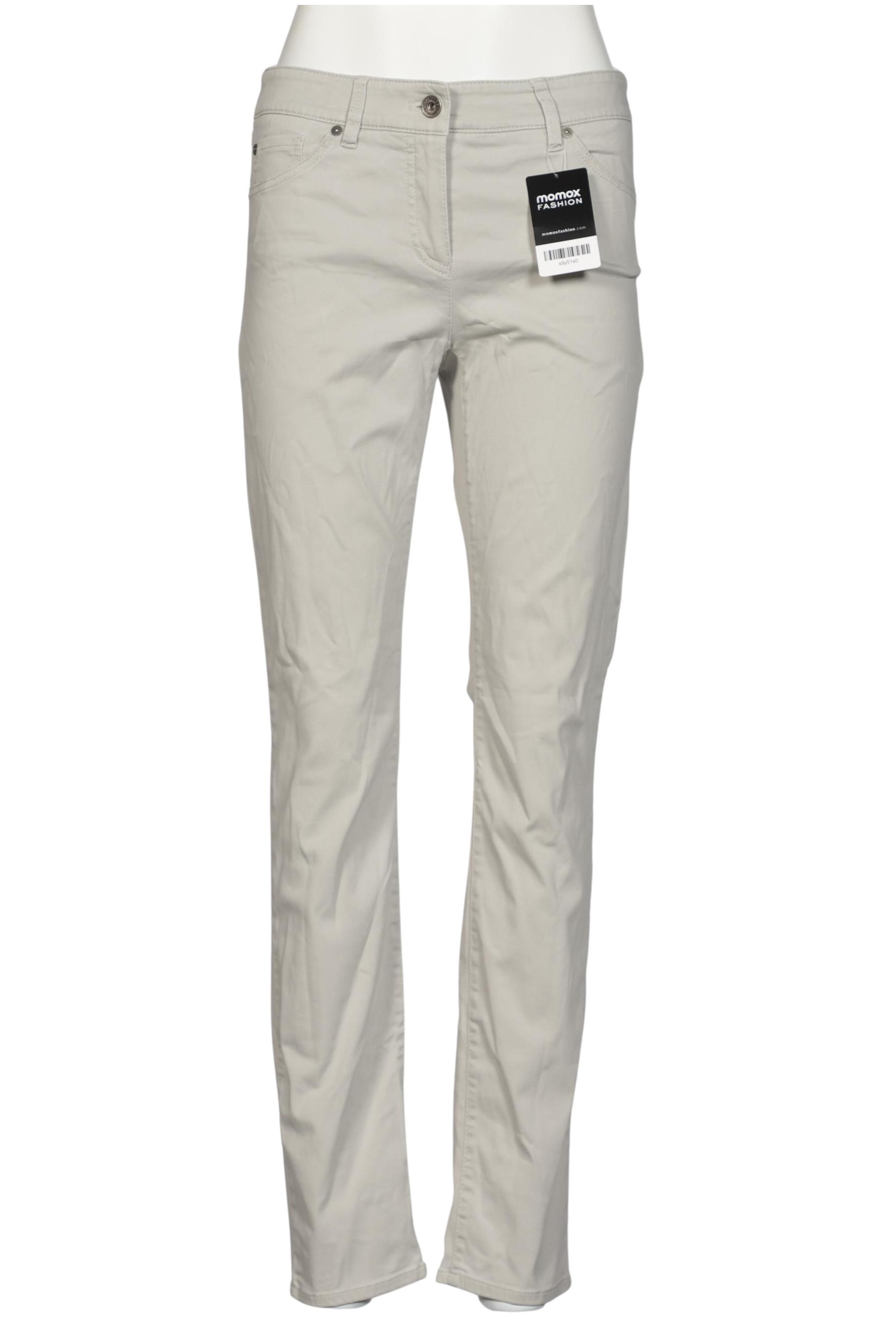 

Gerry Weber Damen Stoffhose, beige, Gr. 40