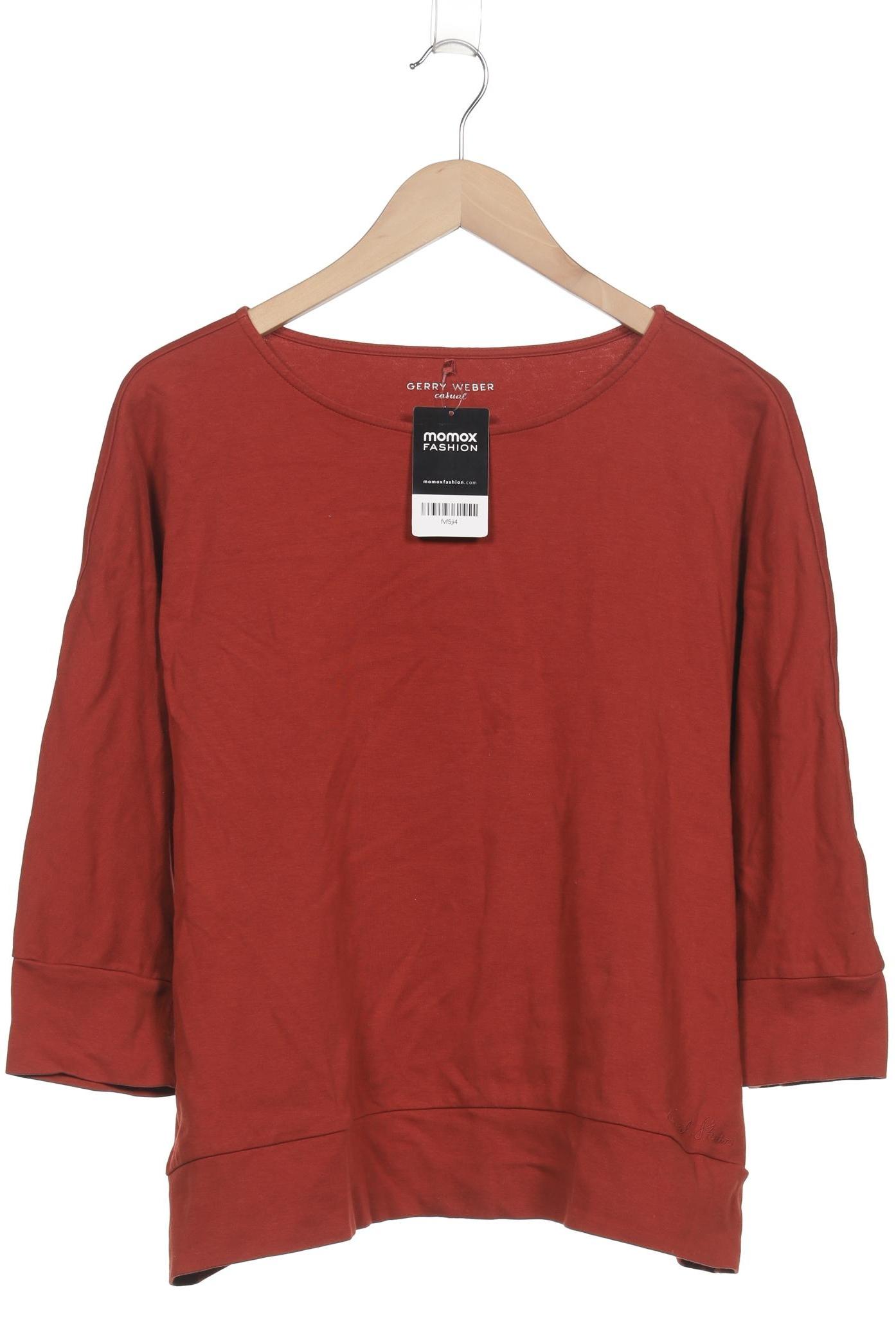 

Gerry Weber Damen Langarmshirt, orange, Gr. 42