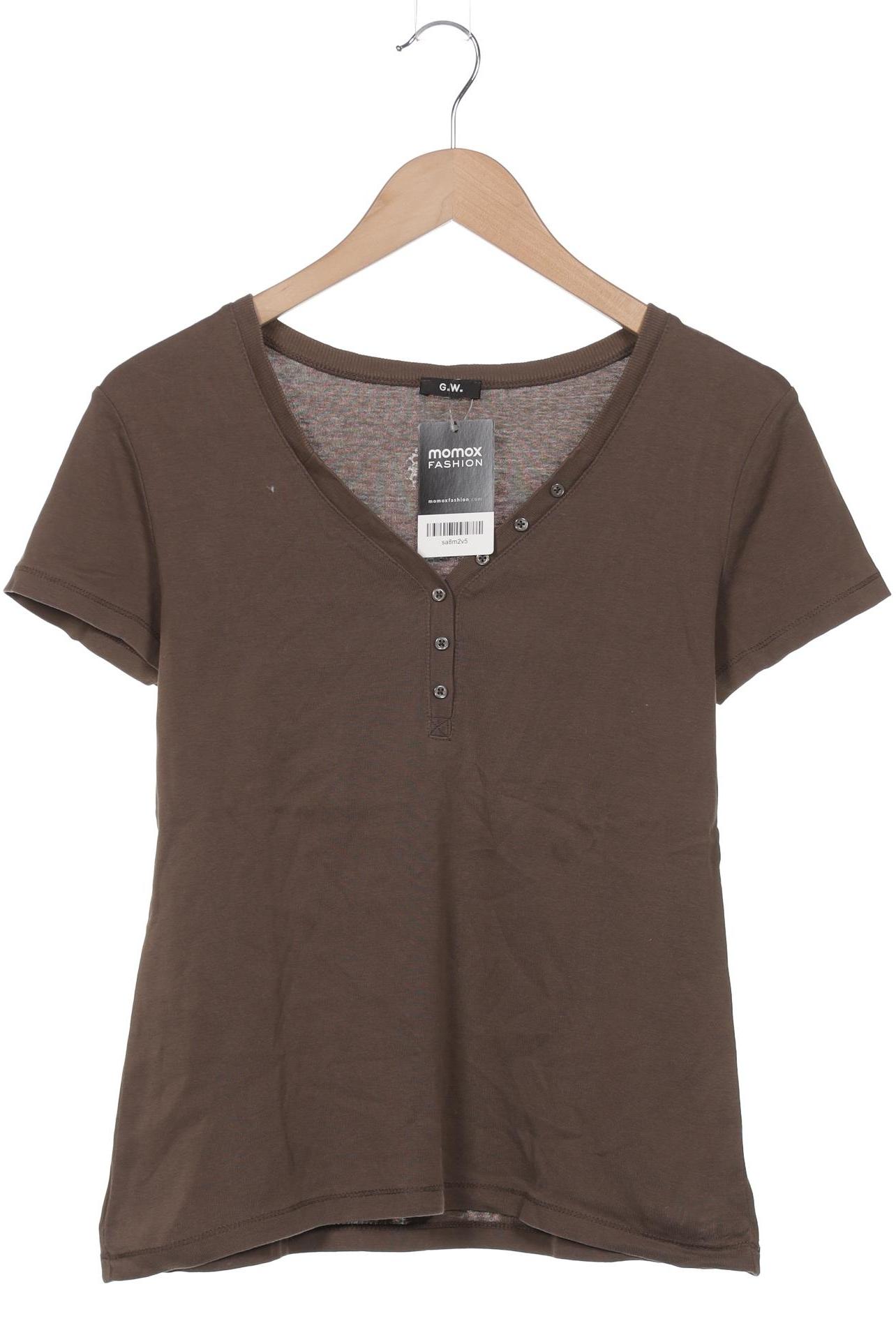 

Gerry Weber Damen T-Shirt, braun, Gr. 38