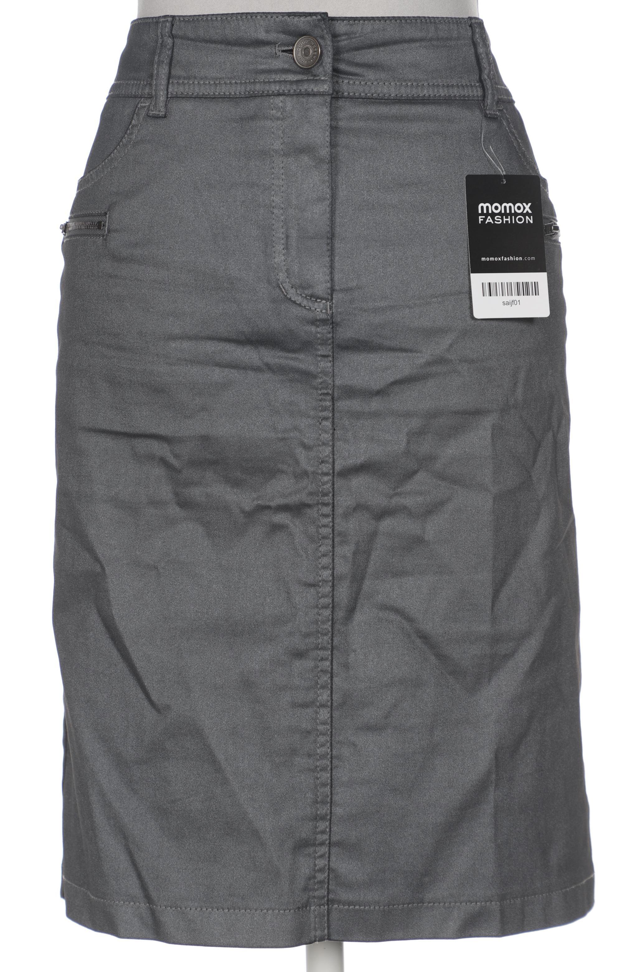 

Gerry Weber Damen Rock, grau, Gr. 40