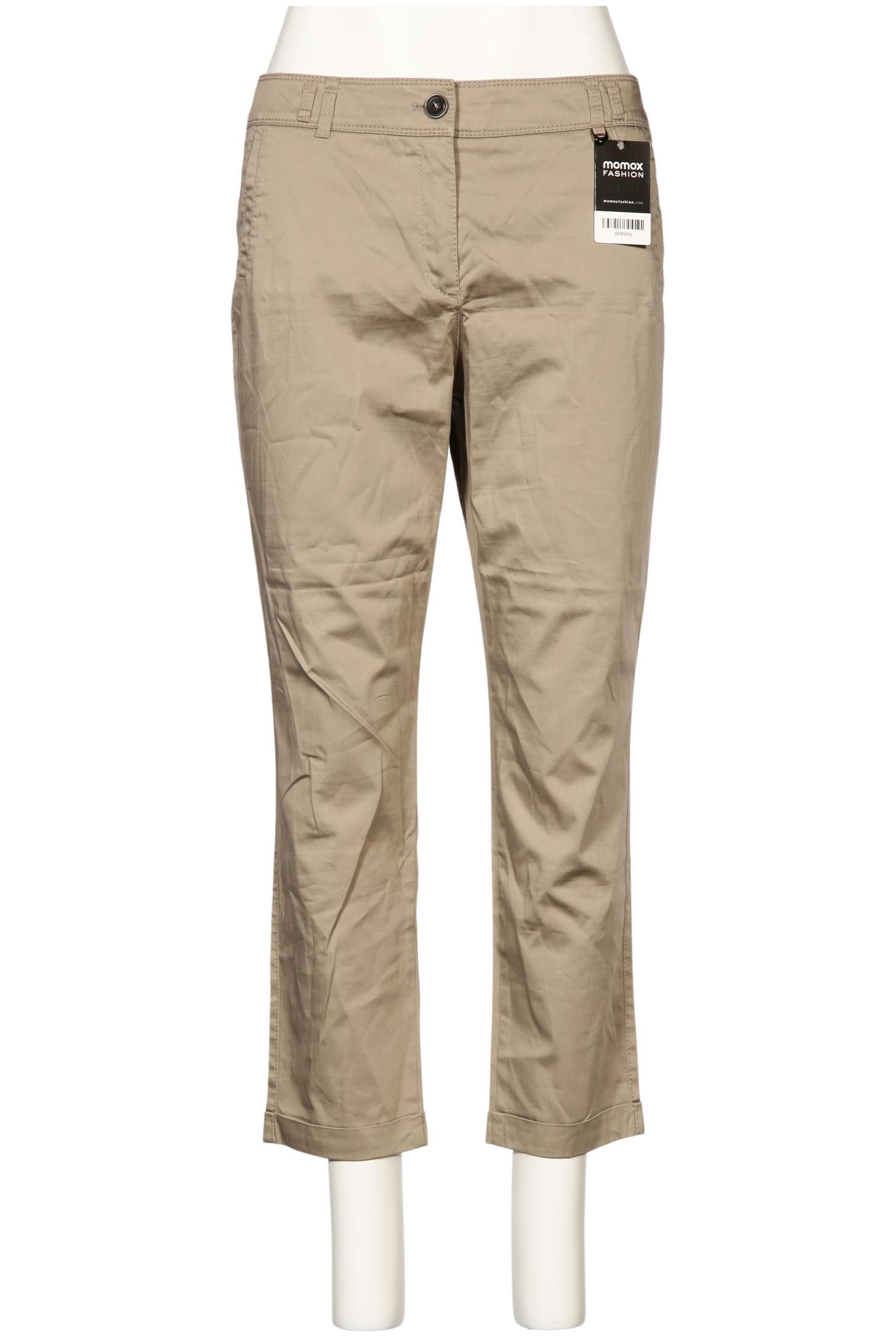 

Gerry Weber Damen Stoffhose, beige, Gr. 44