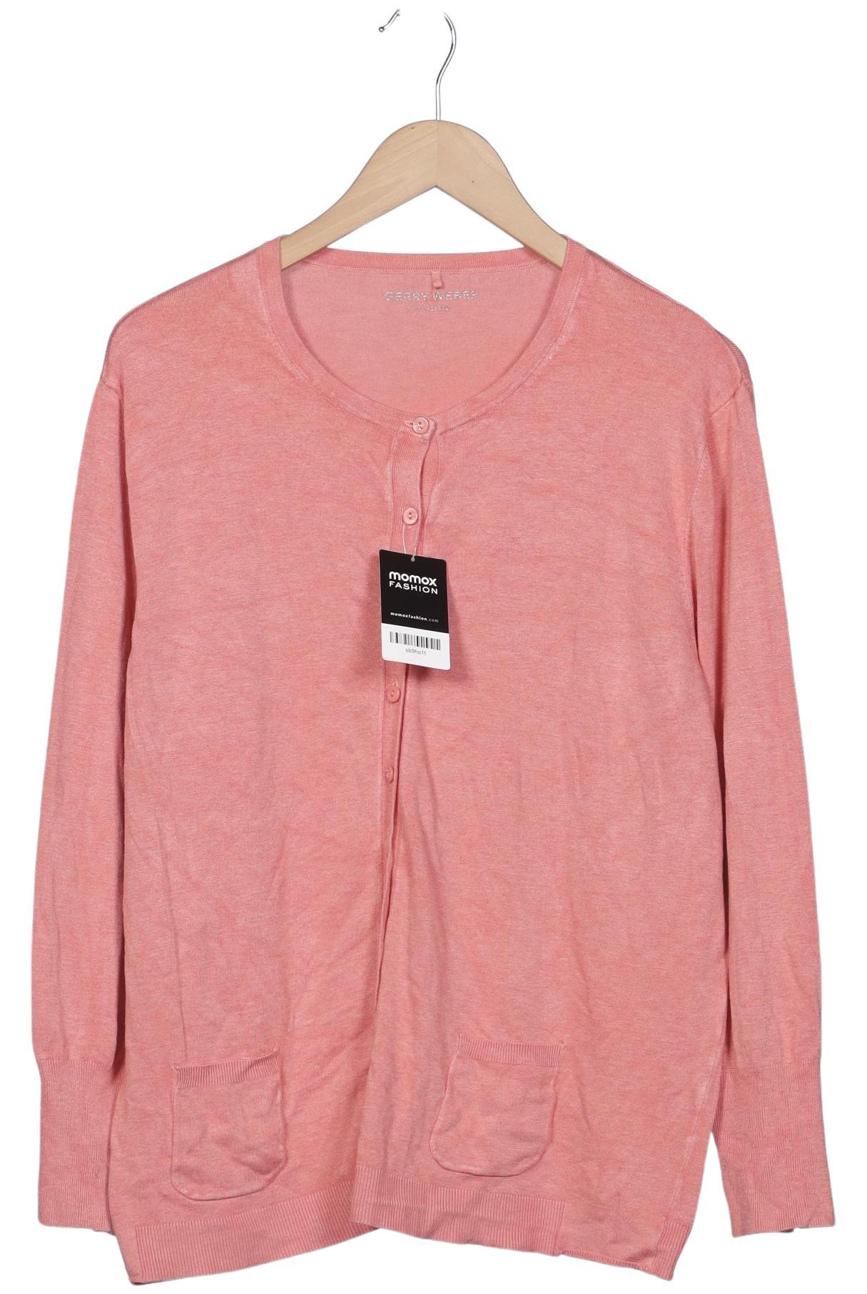 

Gerry Weber Damen Strickjacke, pink, Gr. 48