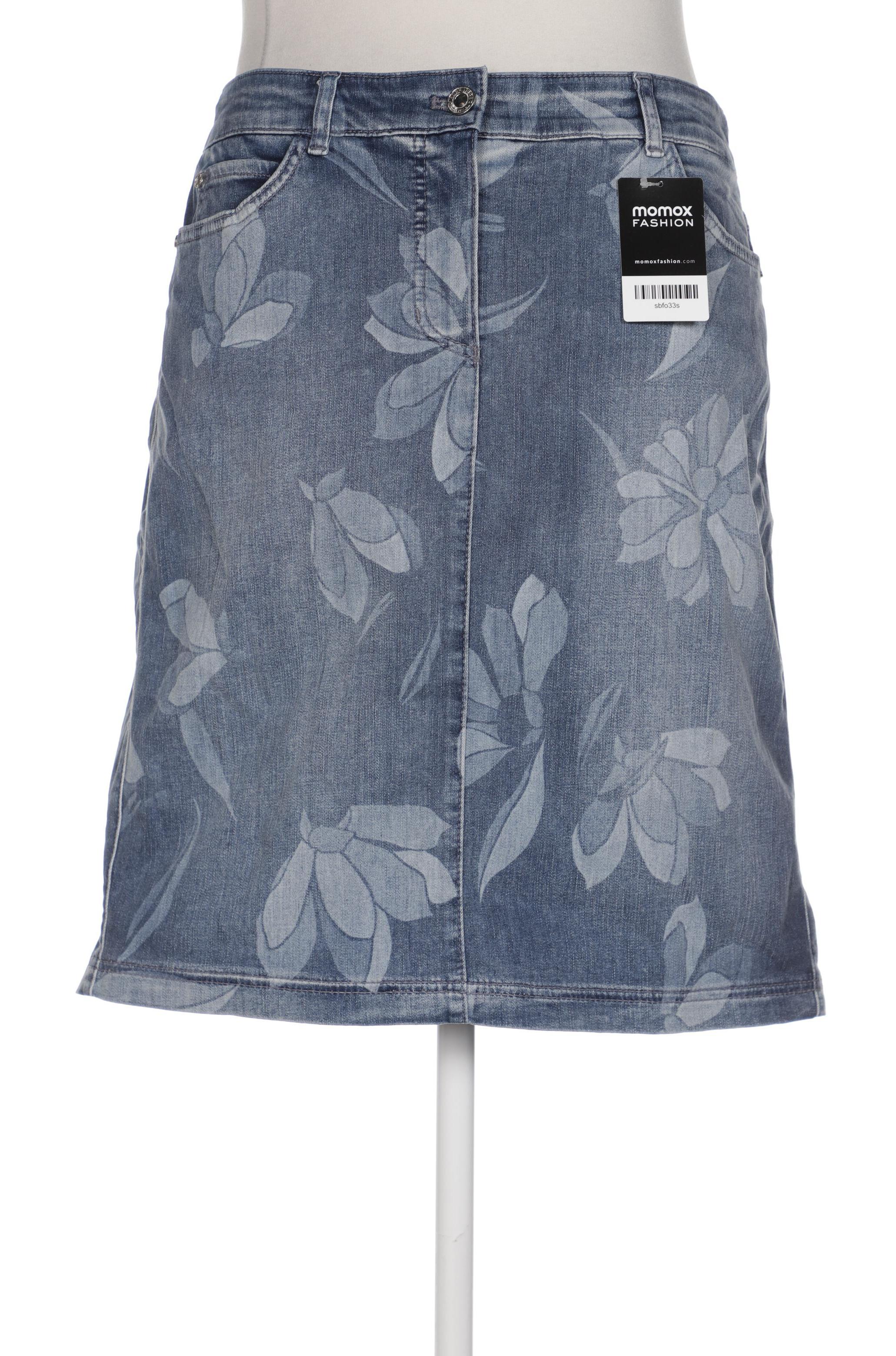 

Gerry Weber Damen Rock, blau, Gr. 32
