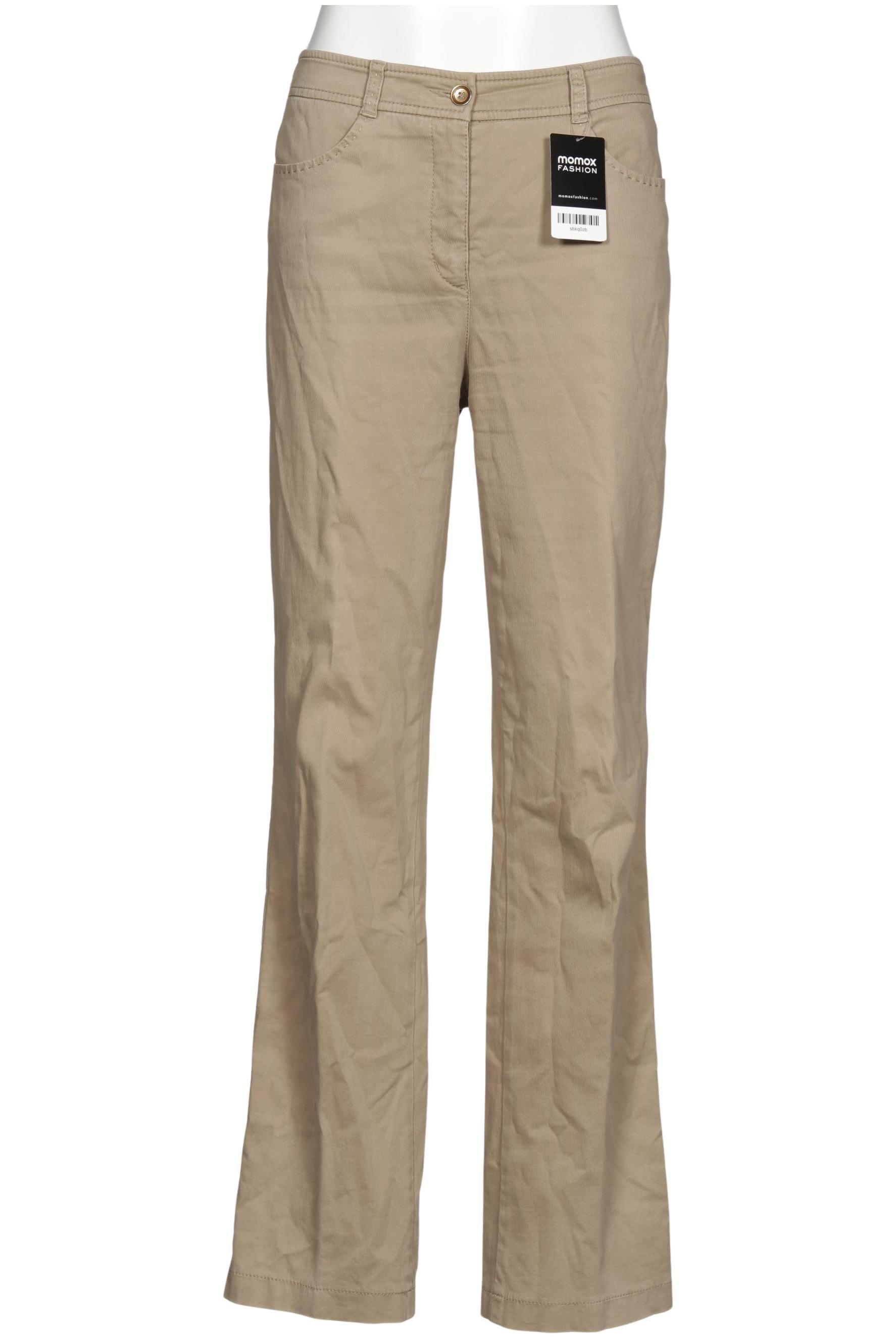 

Gerry Weber Damen Stoffhose, beige, Gr. 40