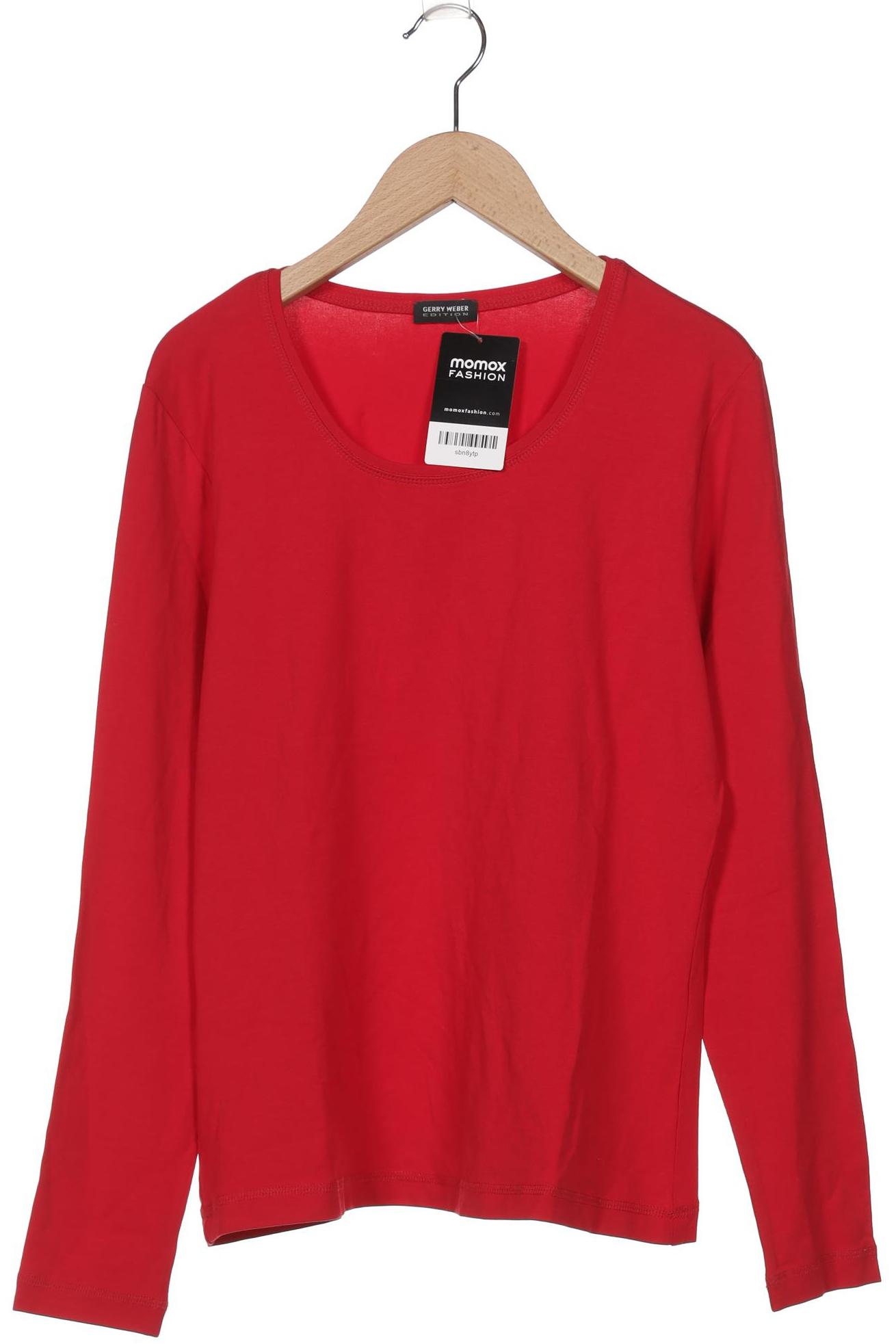 

Gerry Weber Damen Langarmshirt, rot, Gr. 38