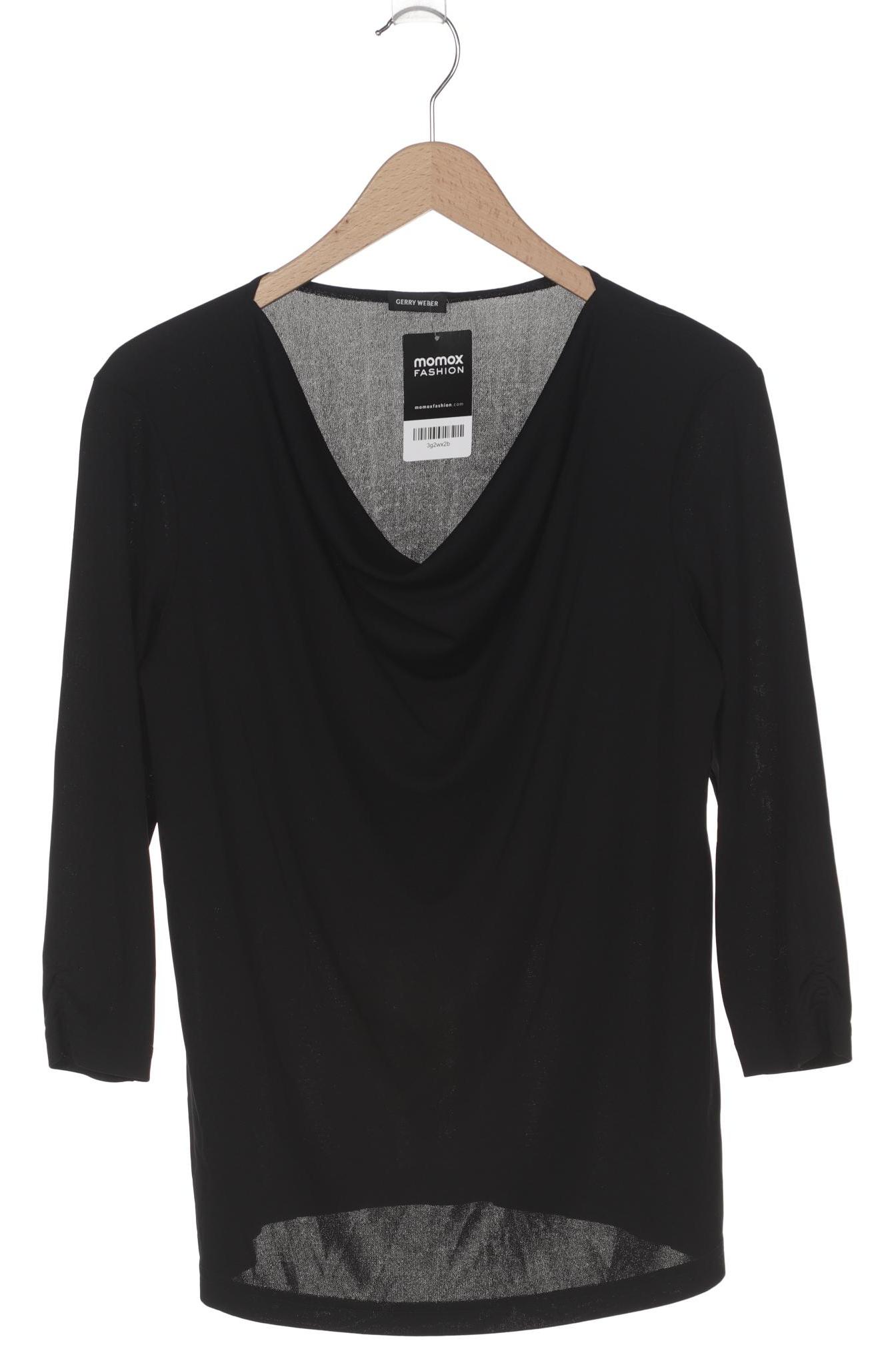 

Gerry Weber Damen Langarmshirt, schwarz, Gr. 42