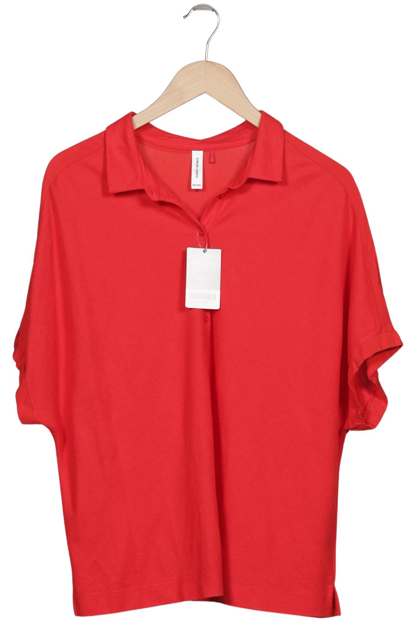 

Gerry Weber Damen Poloshirt, rot, Gr. 46