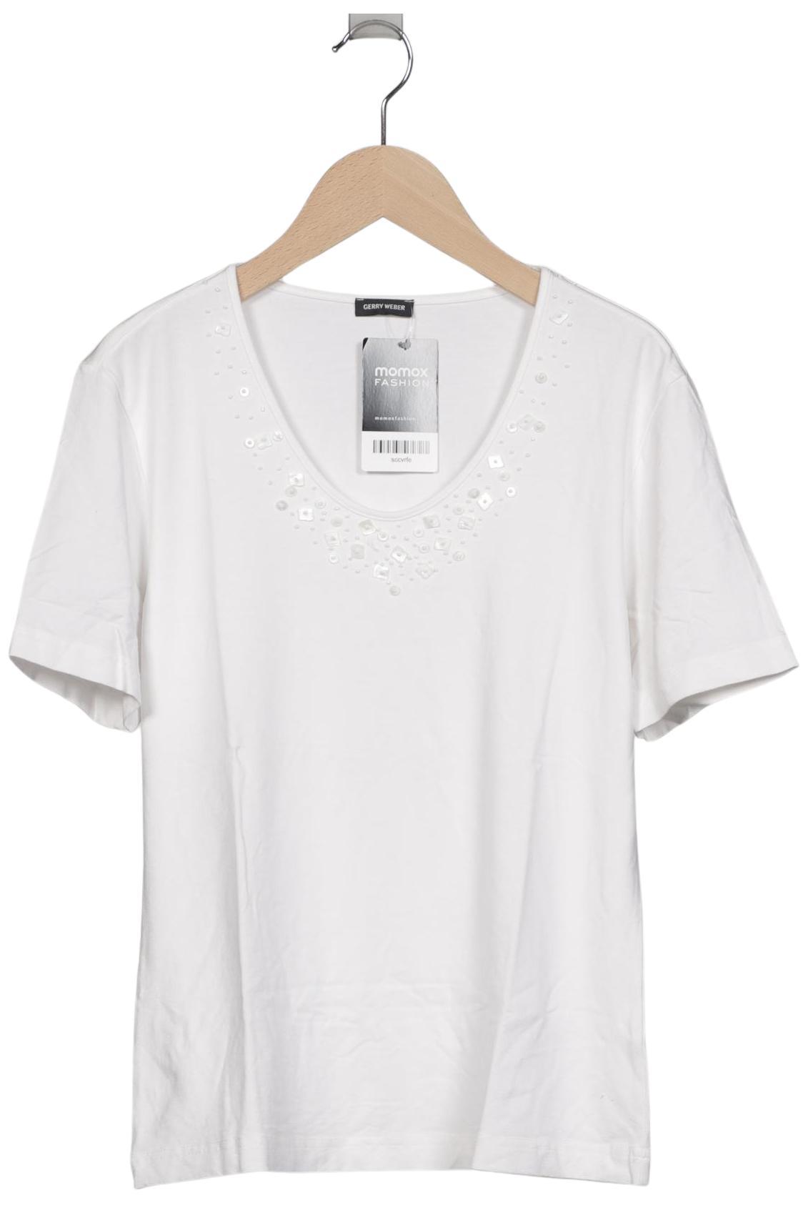 

Gerry Weber Damen T-Shirt, weiß, Gr. 38