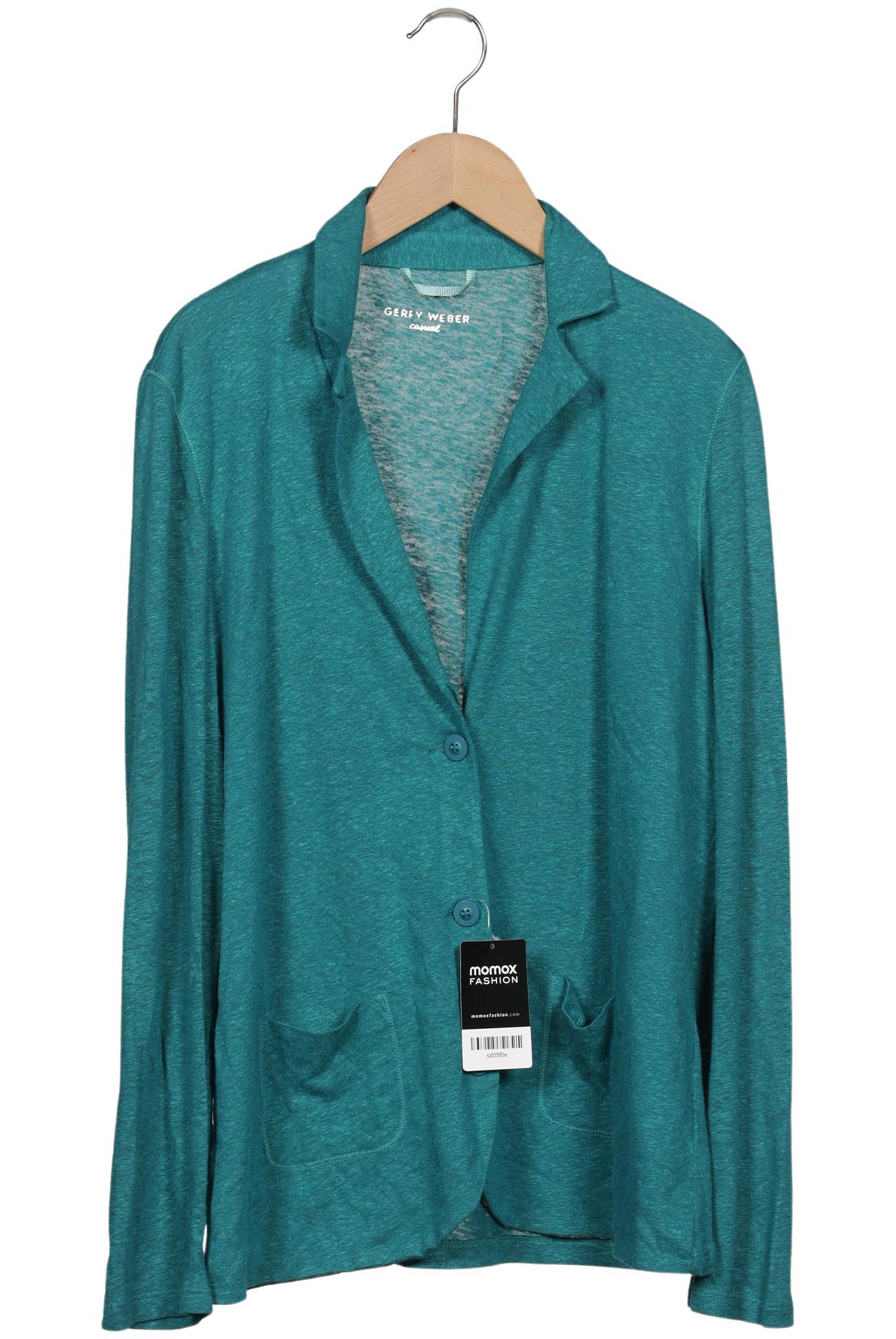 

Gerry Weber Damen Strickjacke, türkis, Gr. 42