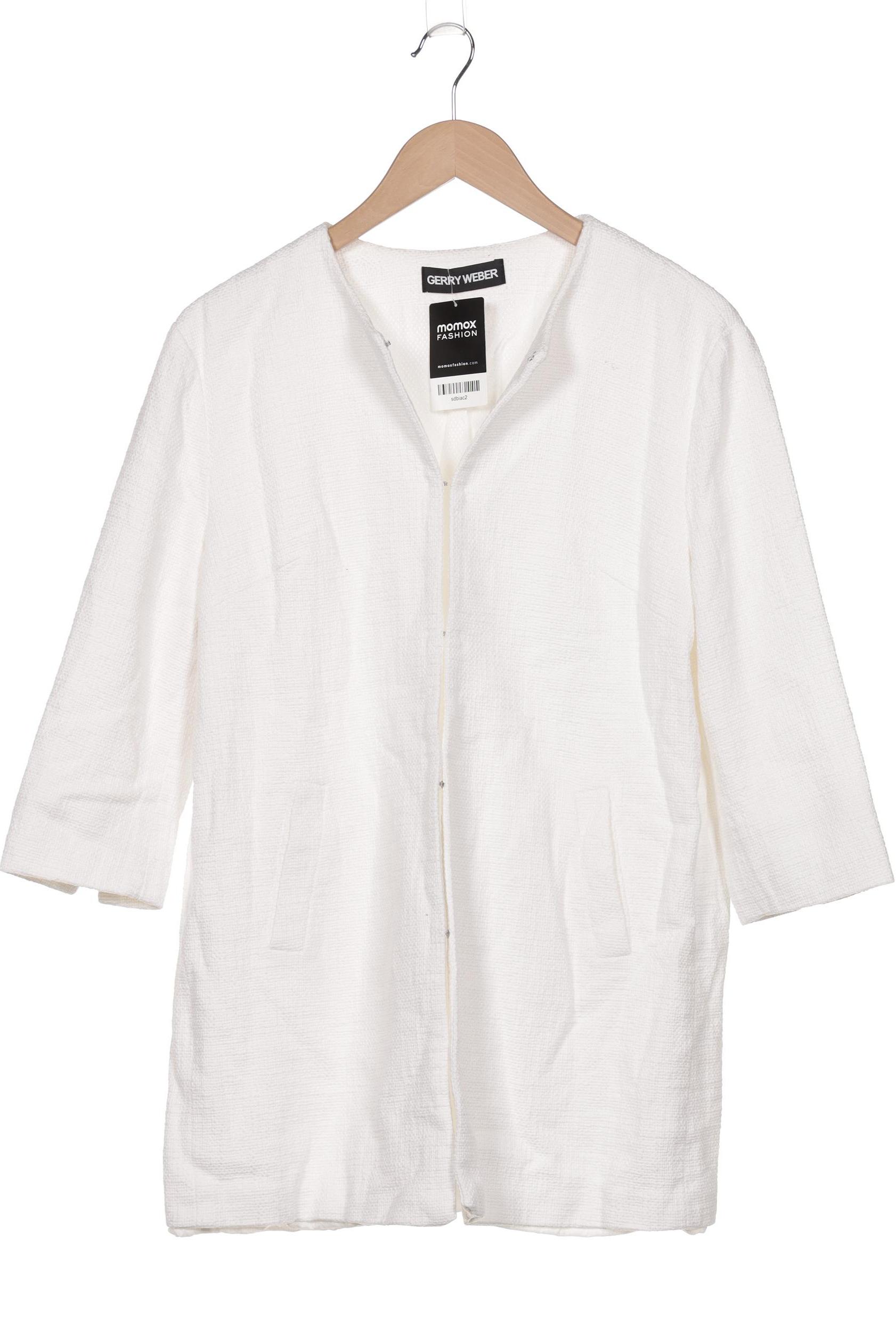 

Gerry Weber Damen Mantel, weiß, Gr. 42