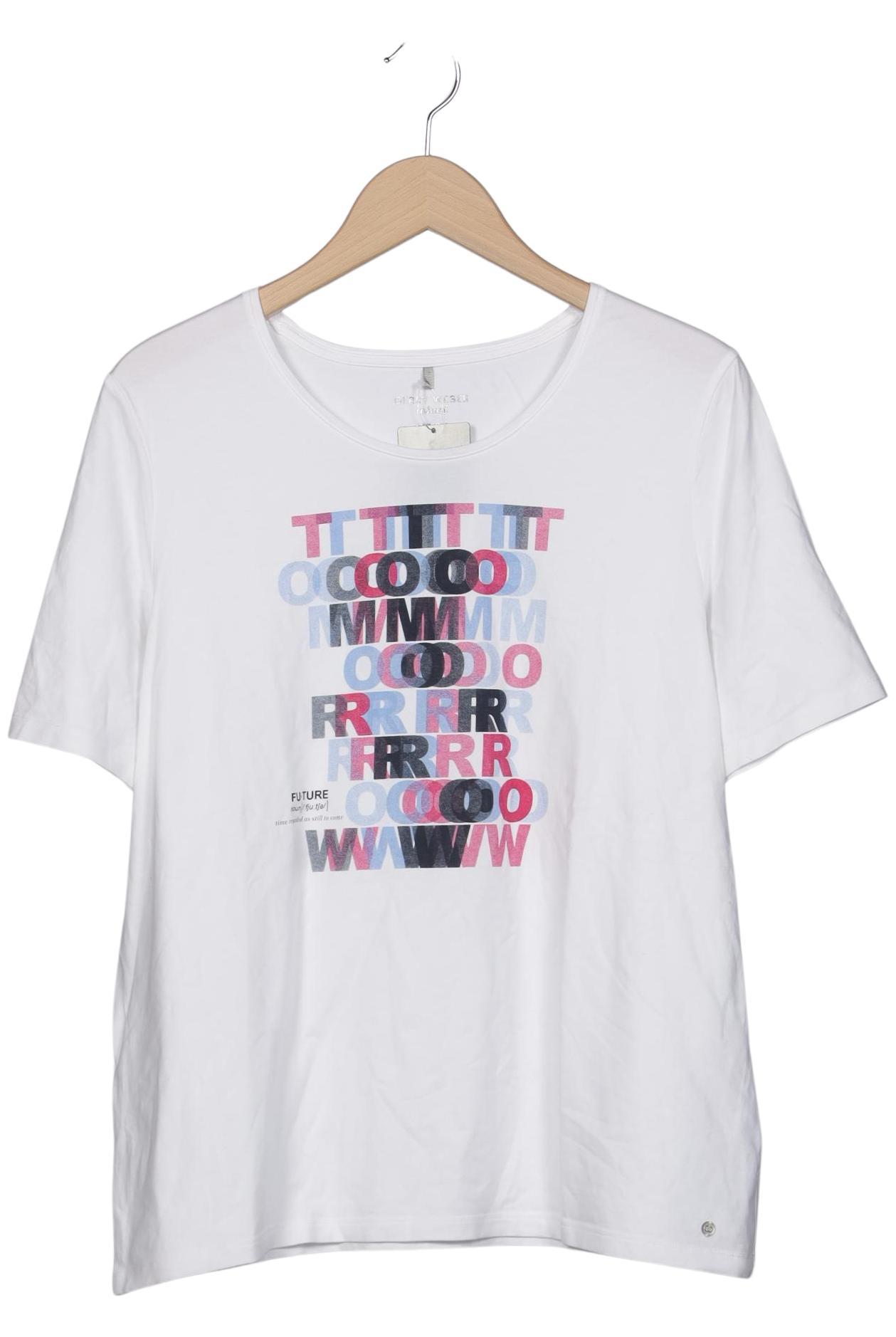 

Gerry Weber Damen T-Shirt, weiß, Gr. 46