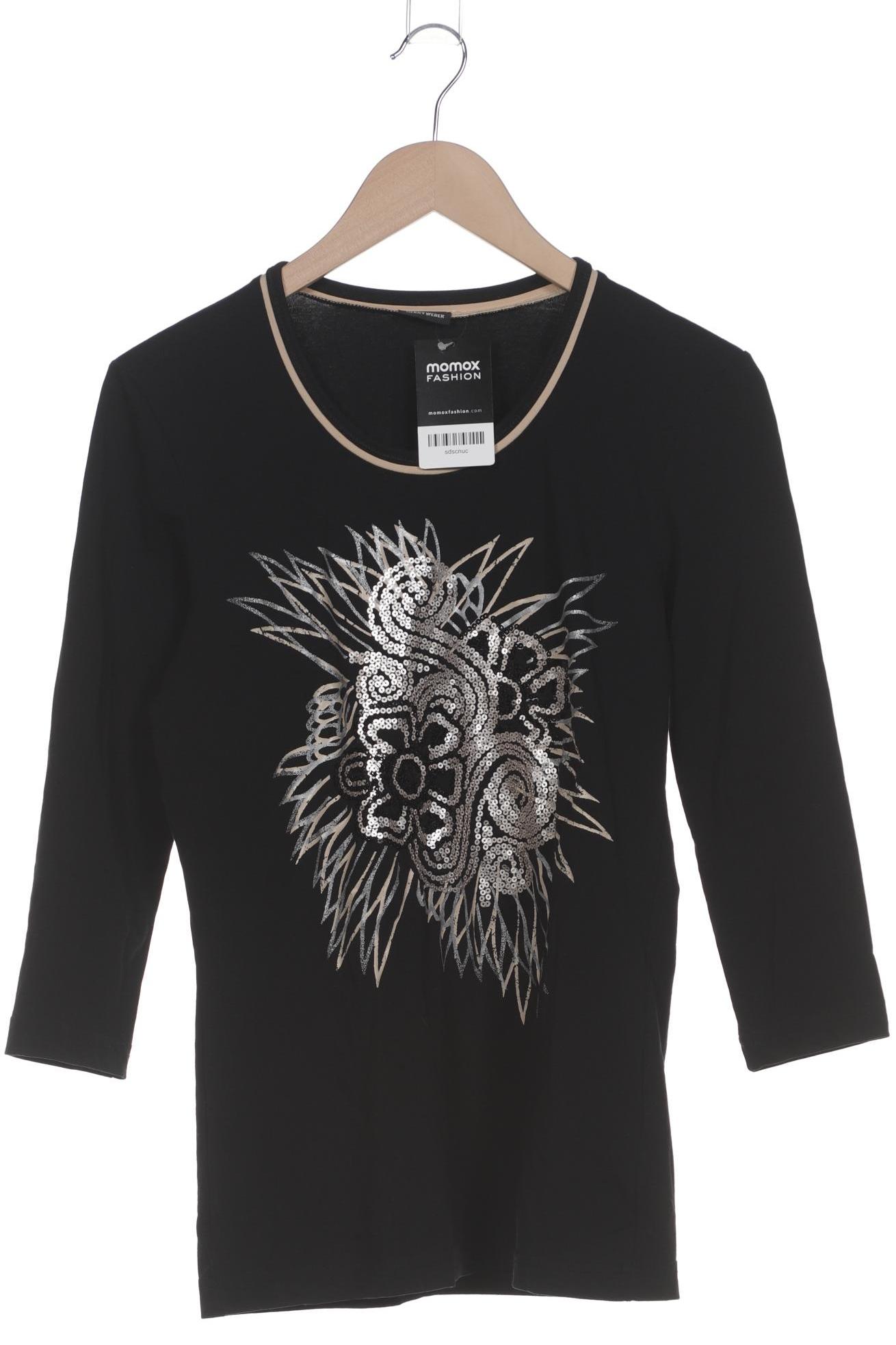 

Gerry Weber Damen Langarmshirt, schwarz, Gr. 38