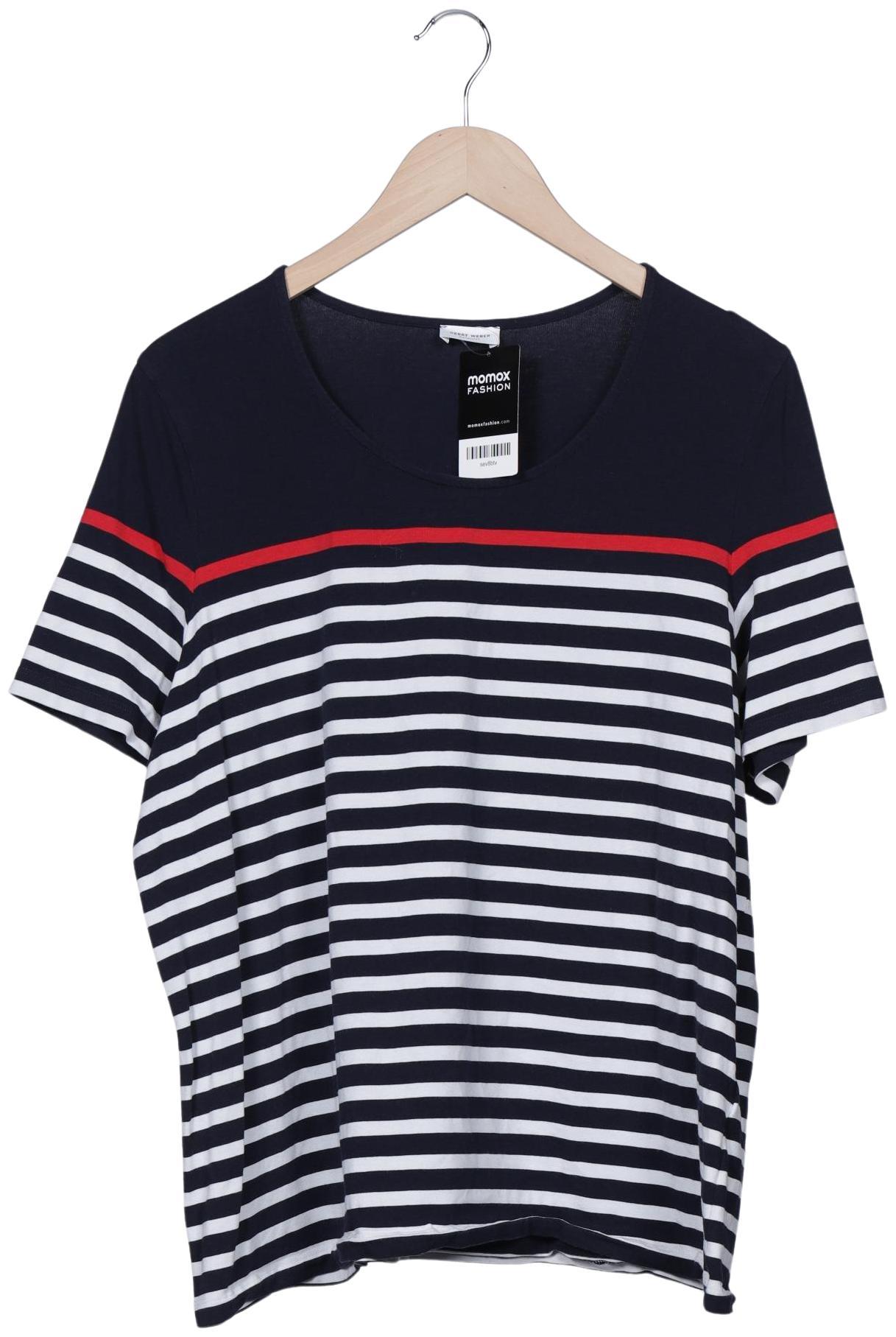 

Gerry Weber Damen T-Shirt, marineblau, Gr. 48