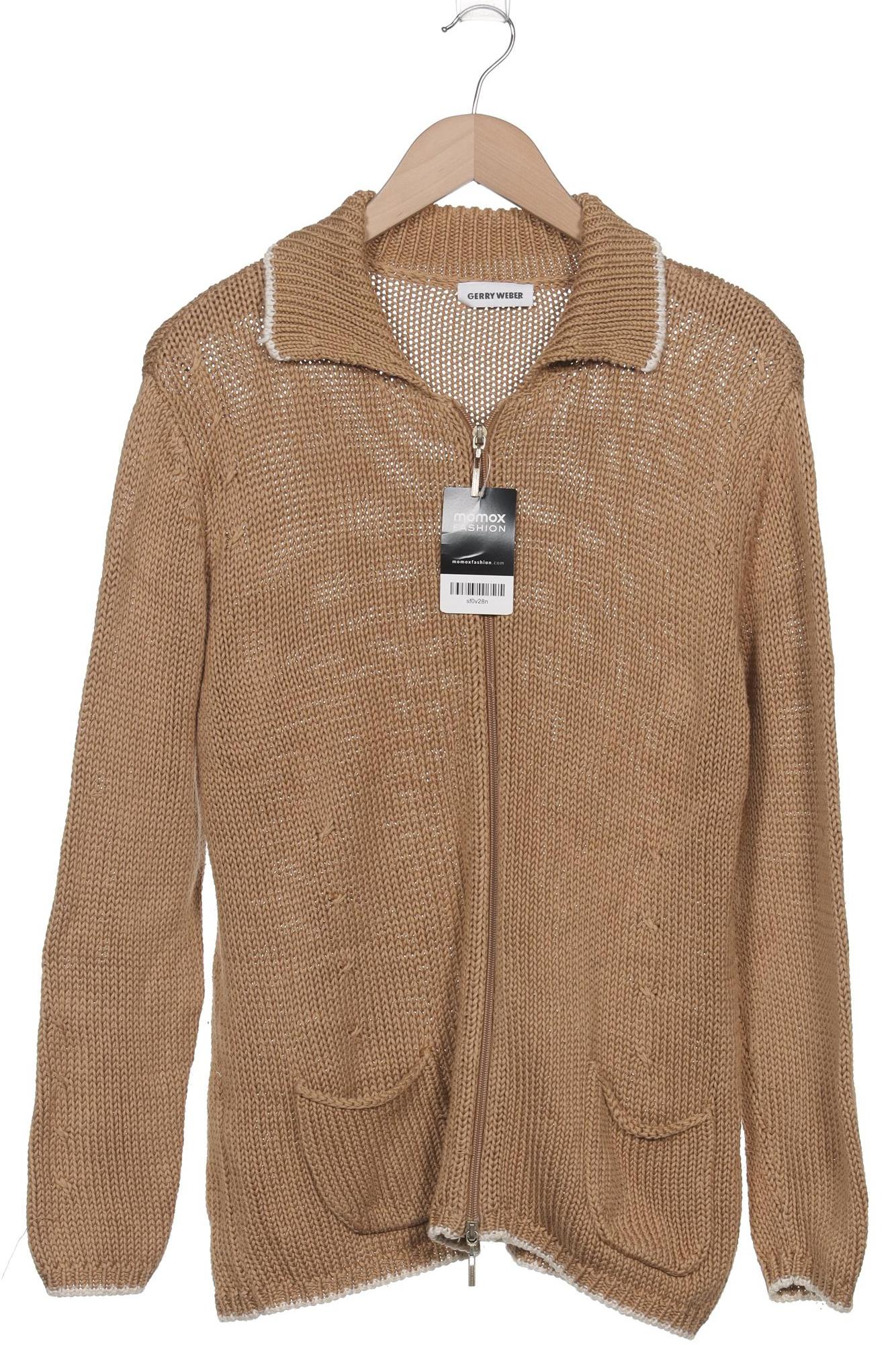 

Gerry Weber Damen Strickjacke, beige, Gr. 44