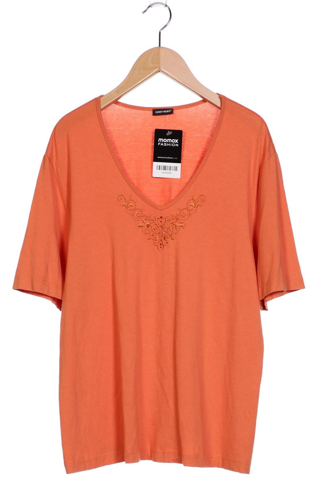 

Gerry Weber Damen T-Shirt, orange, Gr. 46