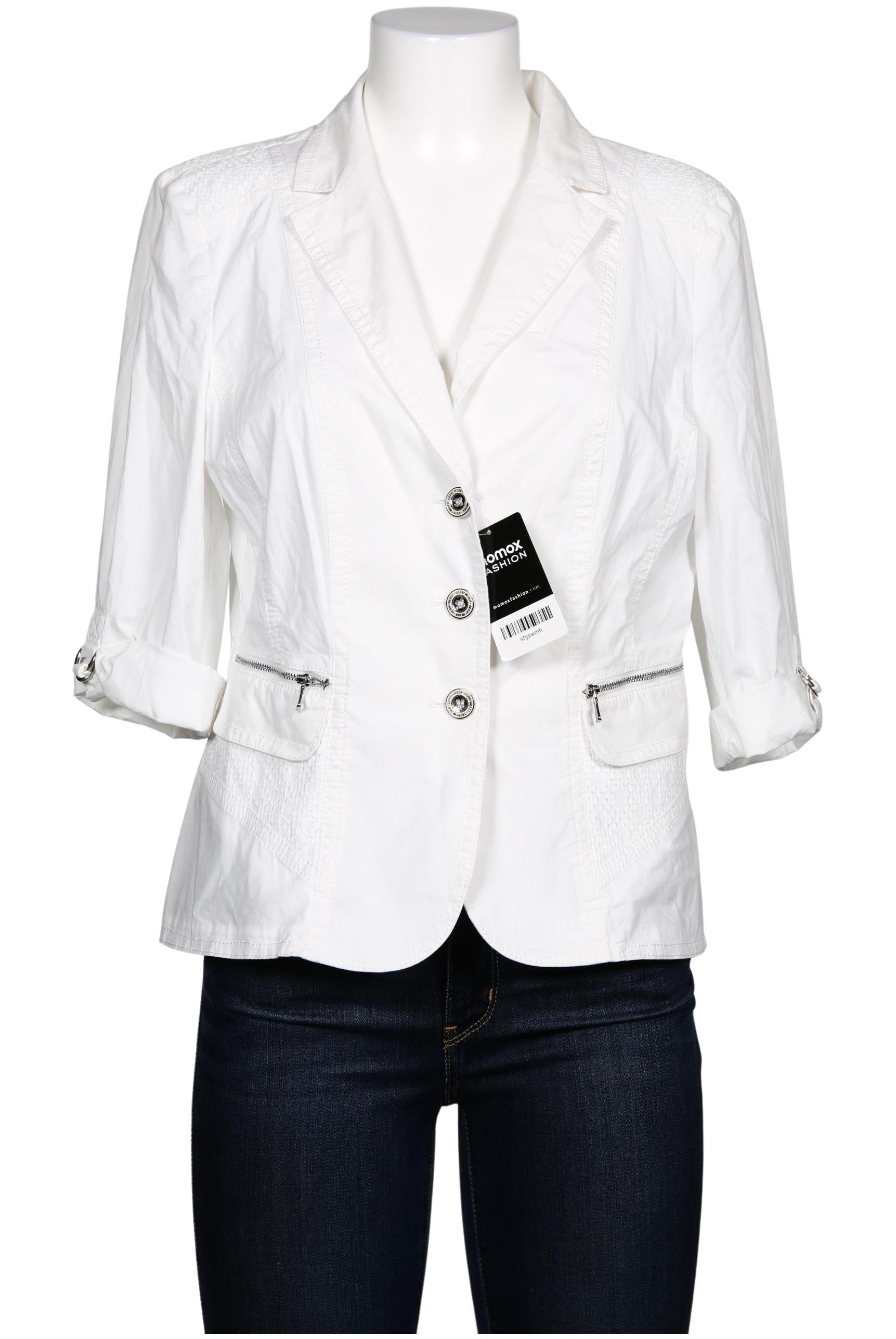 Thumbnail - Gerry Weber Damen Blazer, weiß, Gr. 38