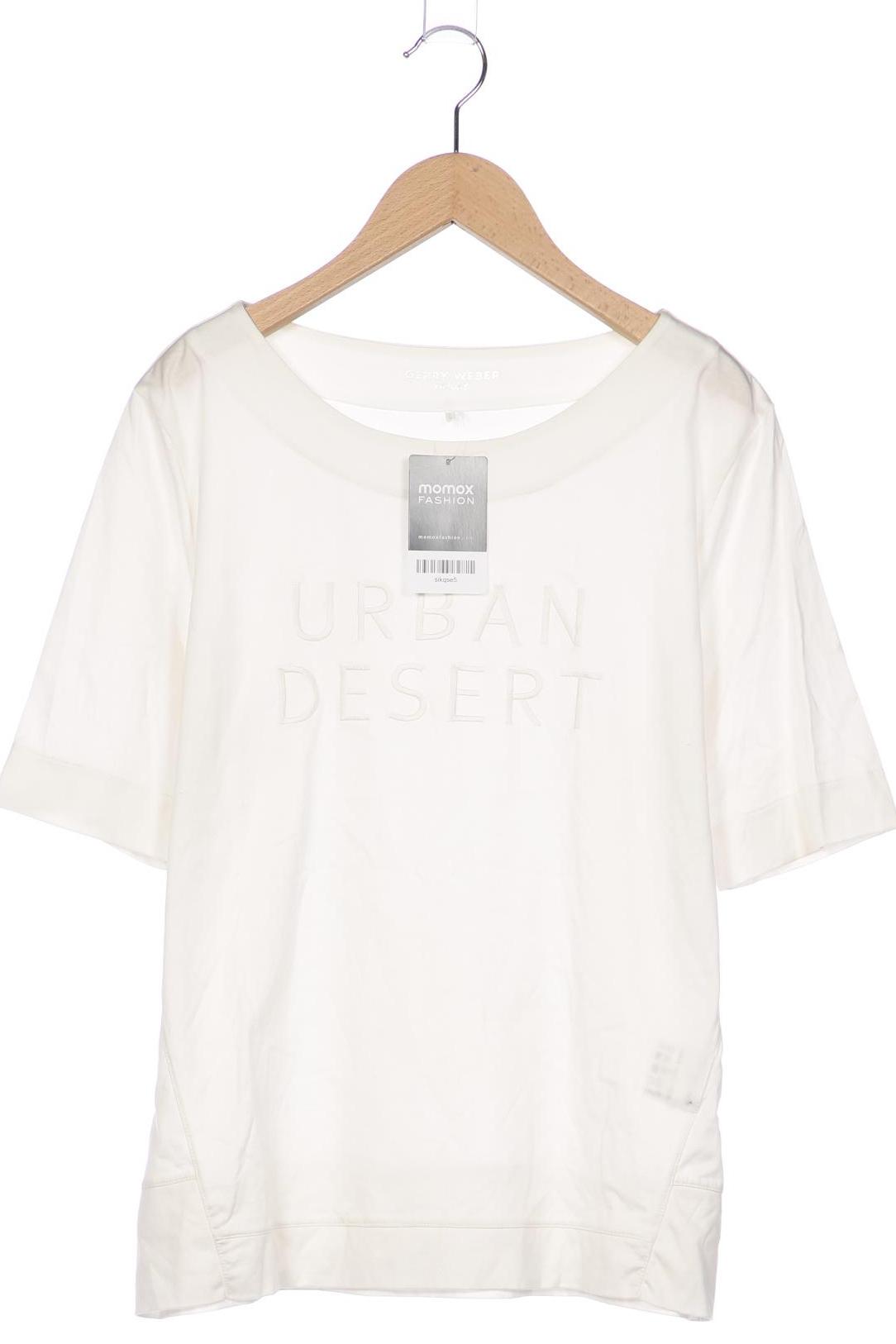 

Gerry Weber Damen T-Shirt, weiß, Gr. 38